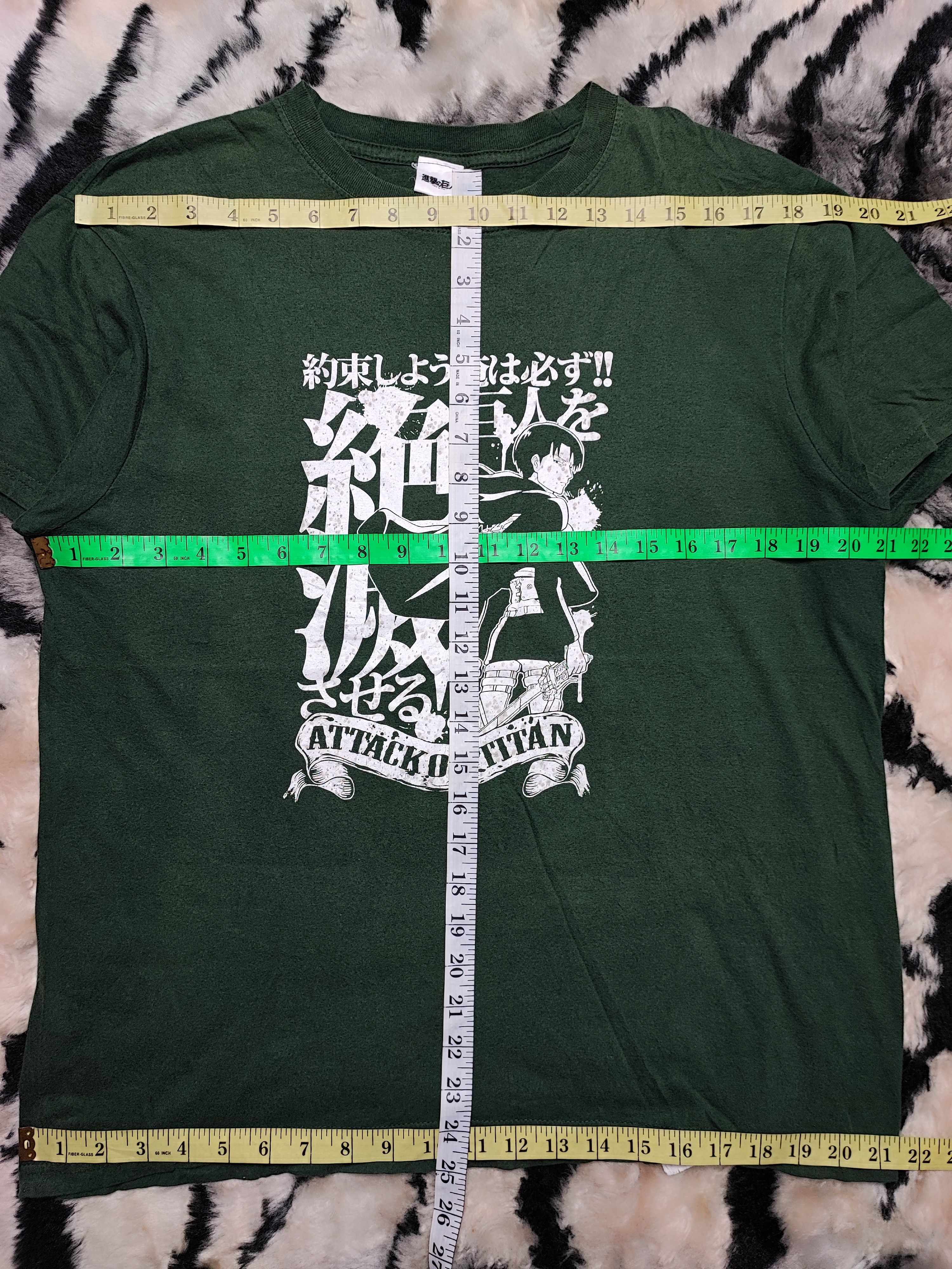 Anime Attack on Titan Tee Size US M / EU 48-50 / 2 - 3 Thumbnail