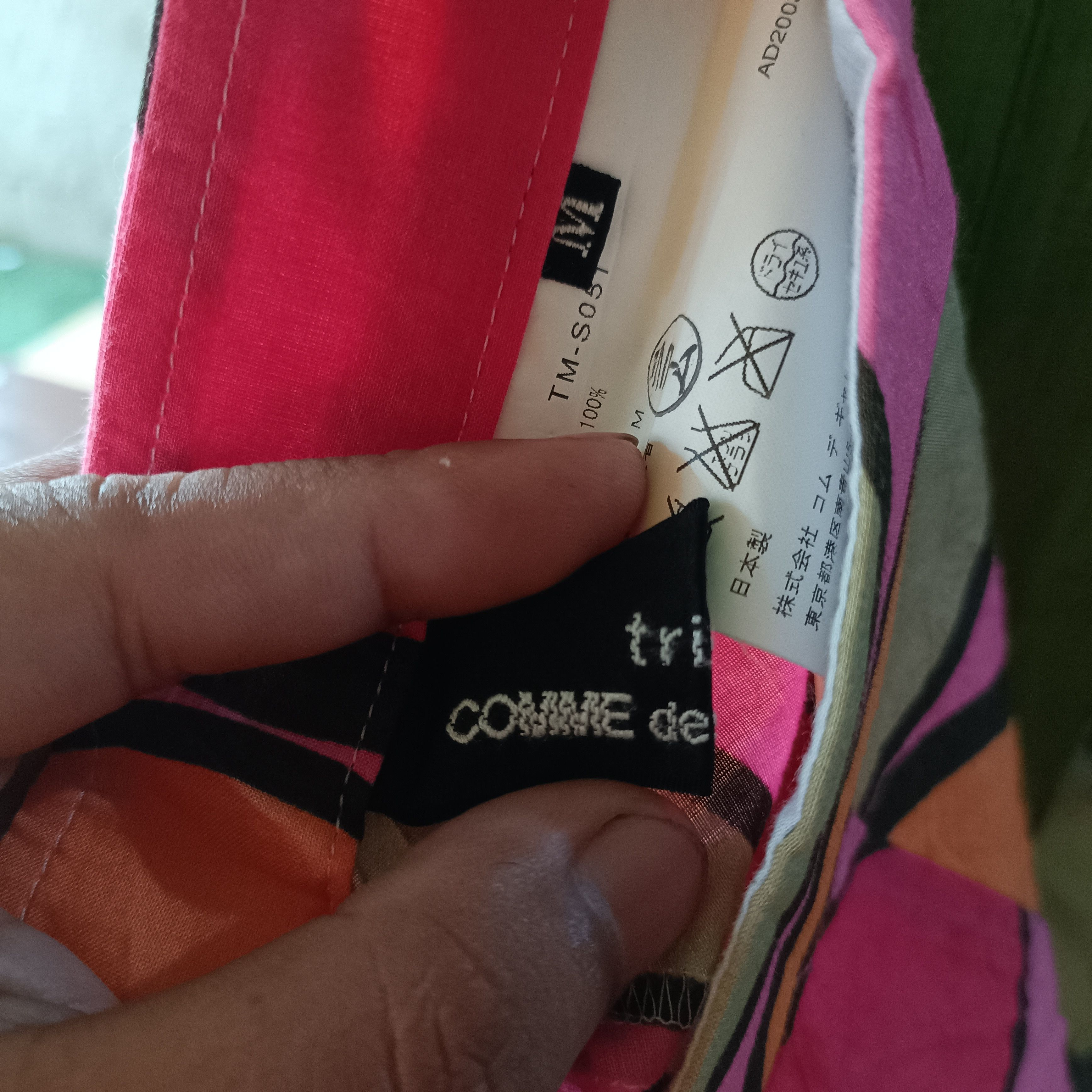 Art Comes First AD2003 Tricot Comme Des Garcons Polka Dot Multi Size 29" - 7 Thumbnail