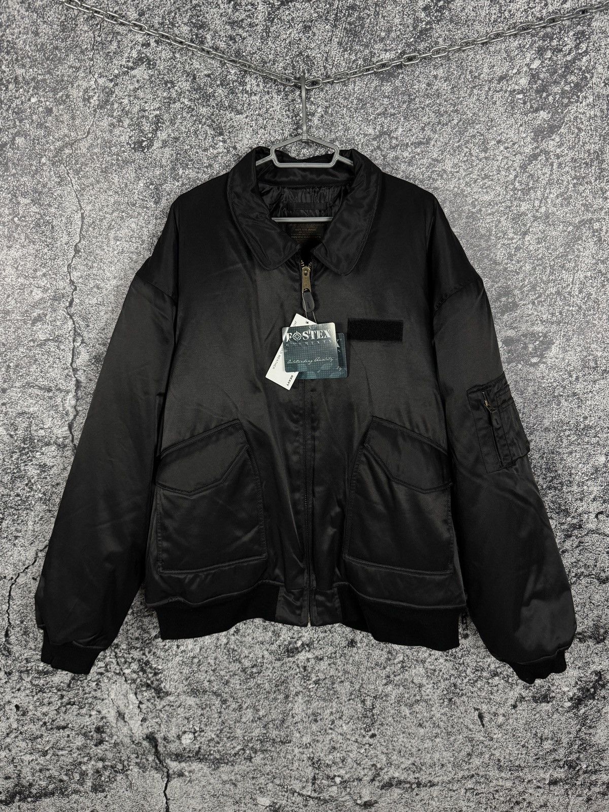 AFB afb FOSTEX GARMENTS ボンバージャケットF.M.C.D FOSTEX GARMENTS