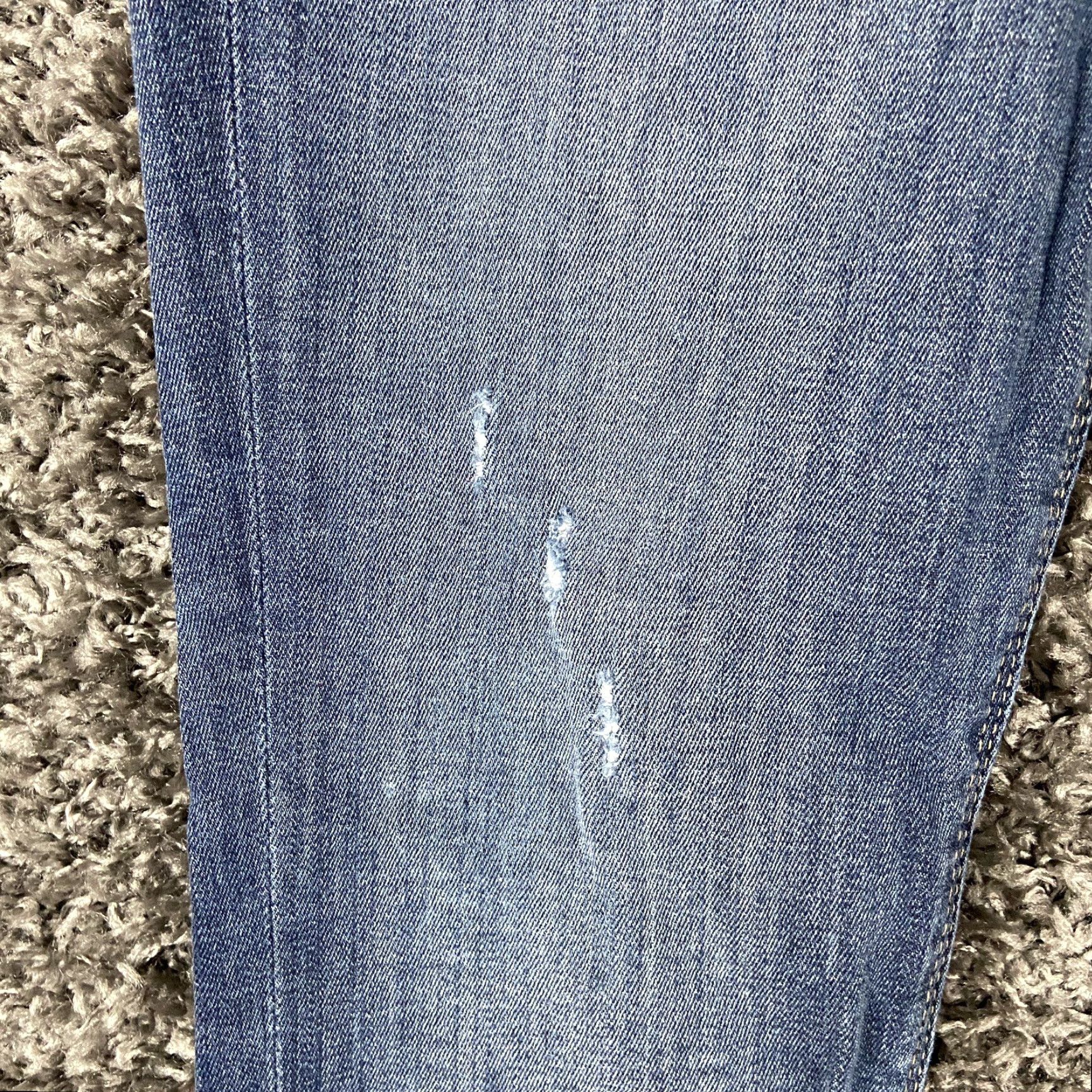 Hudson Hudson Krista Jeans Women 28 Blue Skinny Distressed Women Size 28" / US 6 / IT 42 - 4 Thumbnail