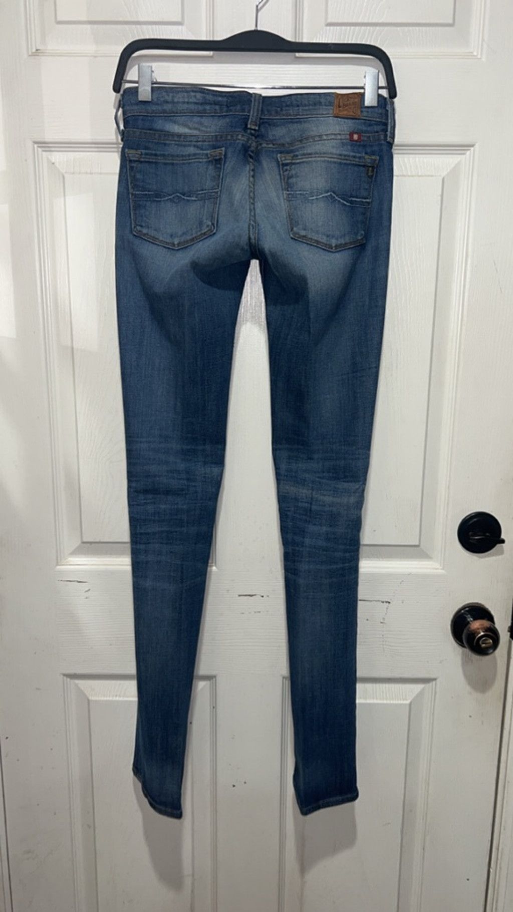 Lucky Brand Women's Lucky Brand Zoe Straight Leg Jeans Size 0/24 Blue Size 25" / US 0 / IT 36 - 4 Thumbnail