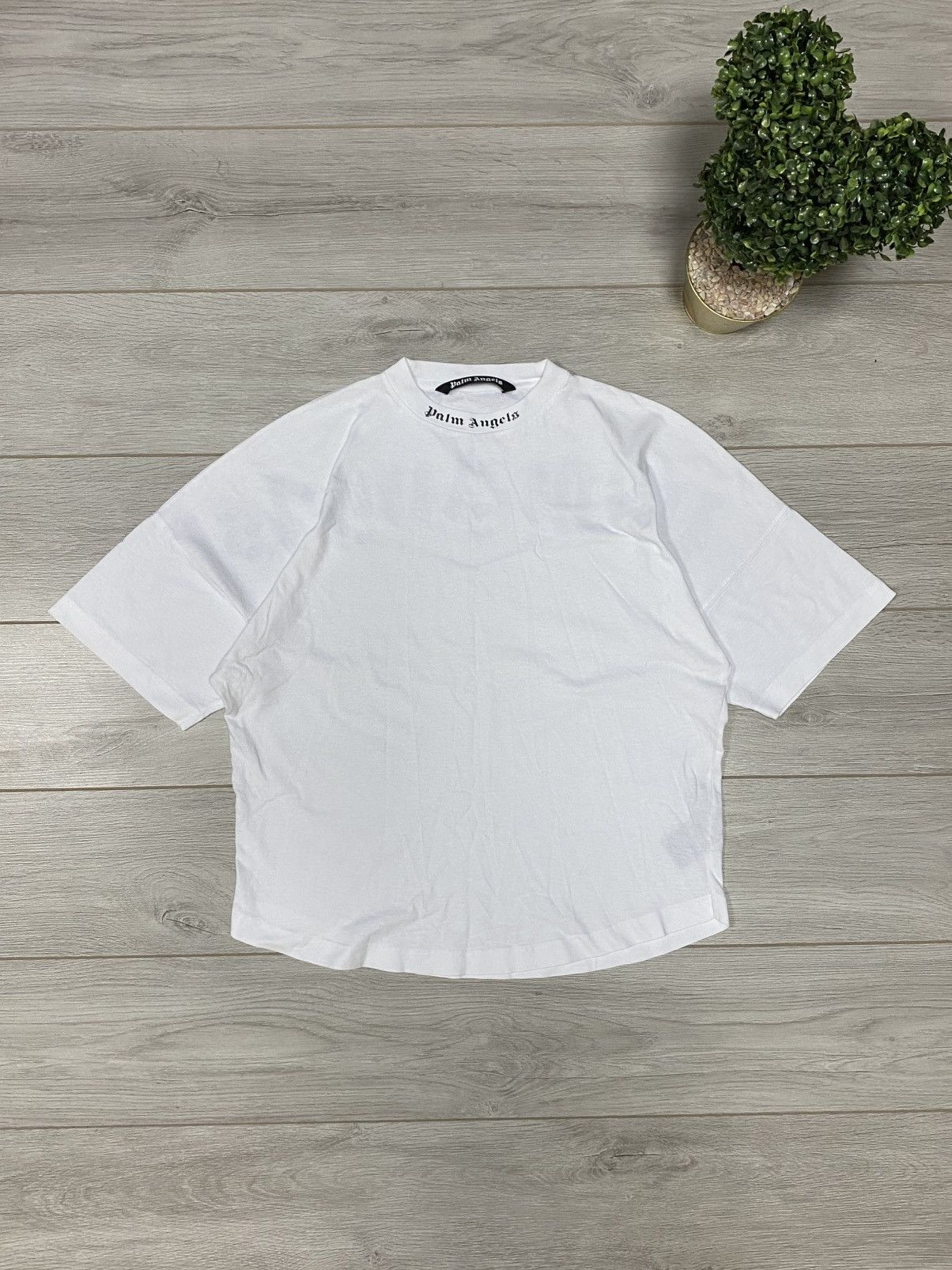 Palm Angels Palm Angels spell out big logo t-shirt Size US S / EU 44-46 / 1 - 2 Thumbnail