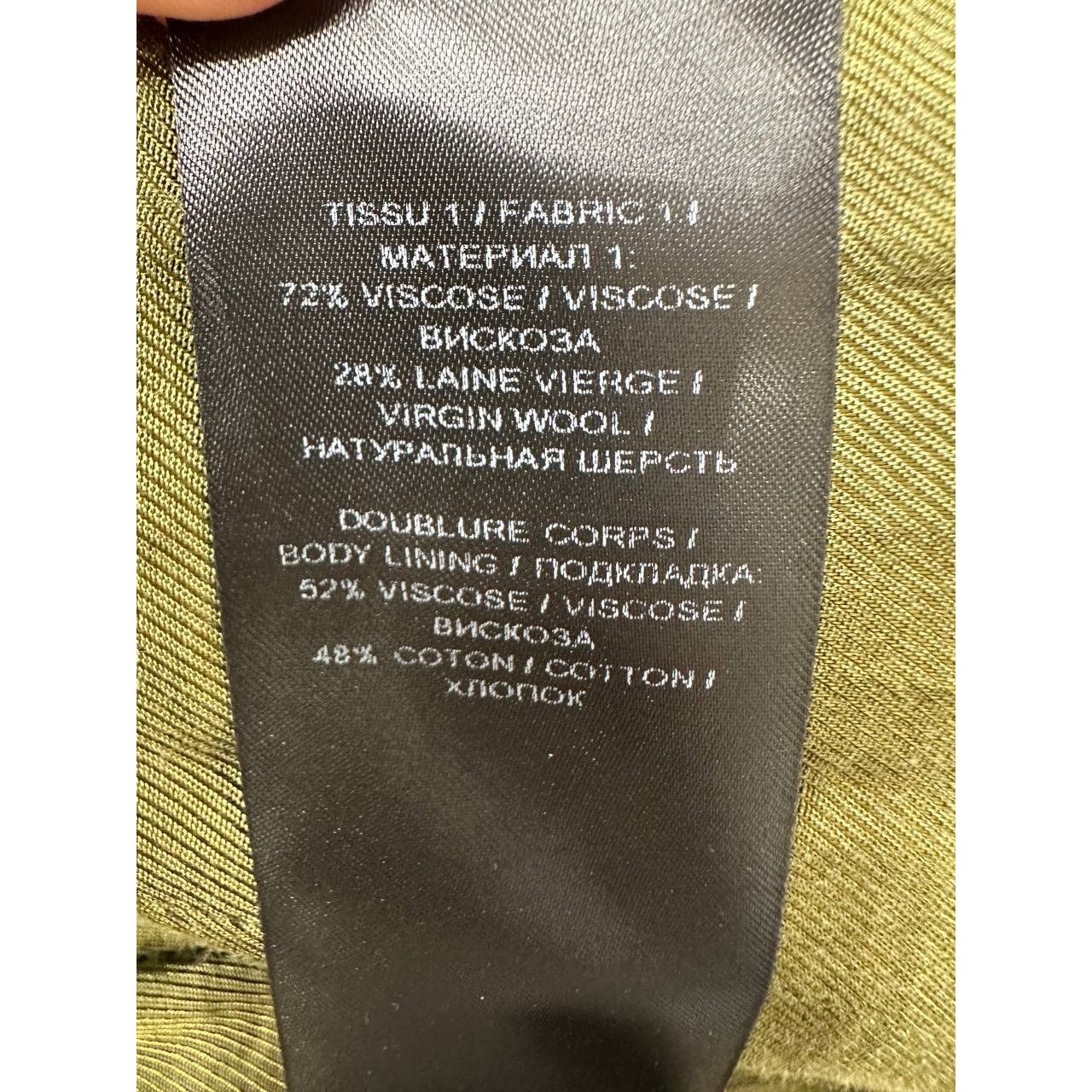 Balmain Balmain Green Twill Suit - EU 36 (S) Size XS / US 0-2 / IT 36-38 - 7 Thumbnail