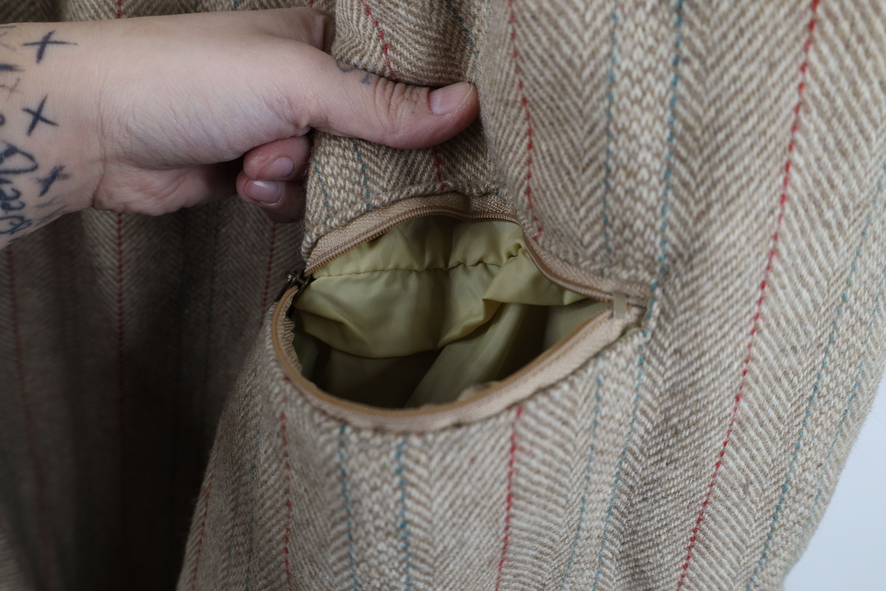 Woolrich Woolen Mills Vintage 90s Woolrich Wool Lined Trench Coat Parka Jacket USA Size US XL / EU 56 / 4 - 11 Thumbnail