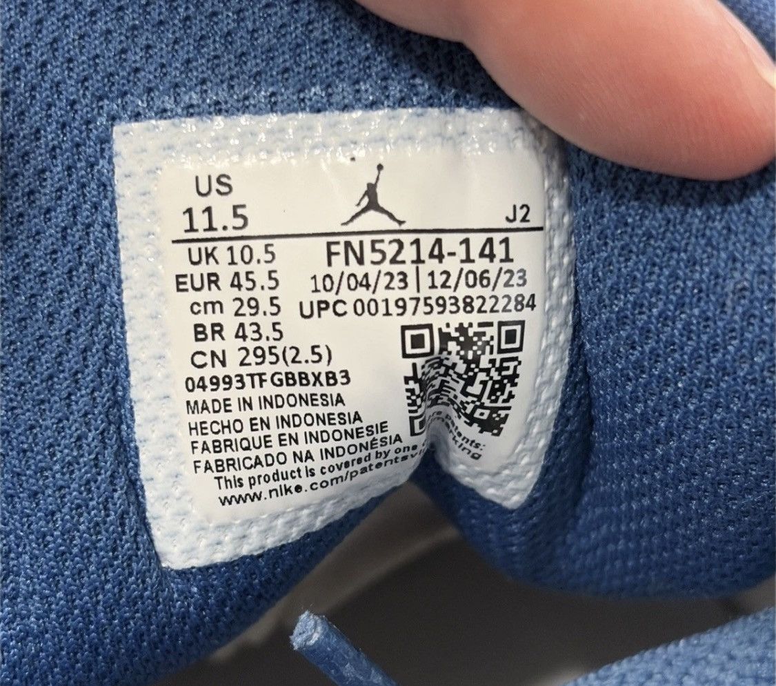 Jordan Brand New/Never Worn 11.5M Jordan 1 Low SE ‘Industrial Blue’ Size US 11.5 / EU 44-45 - 7 Thumbnail