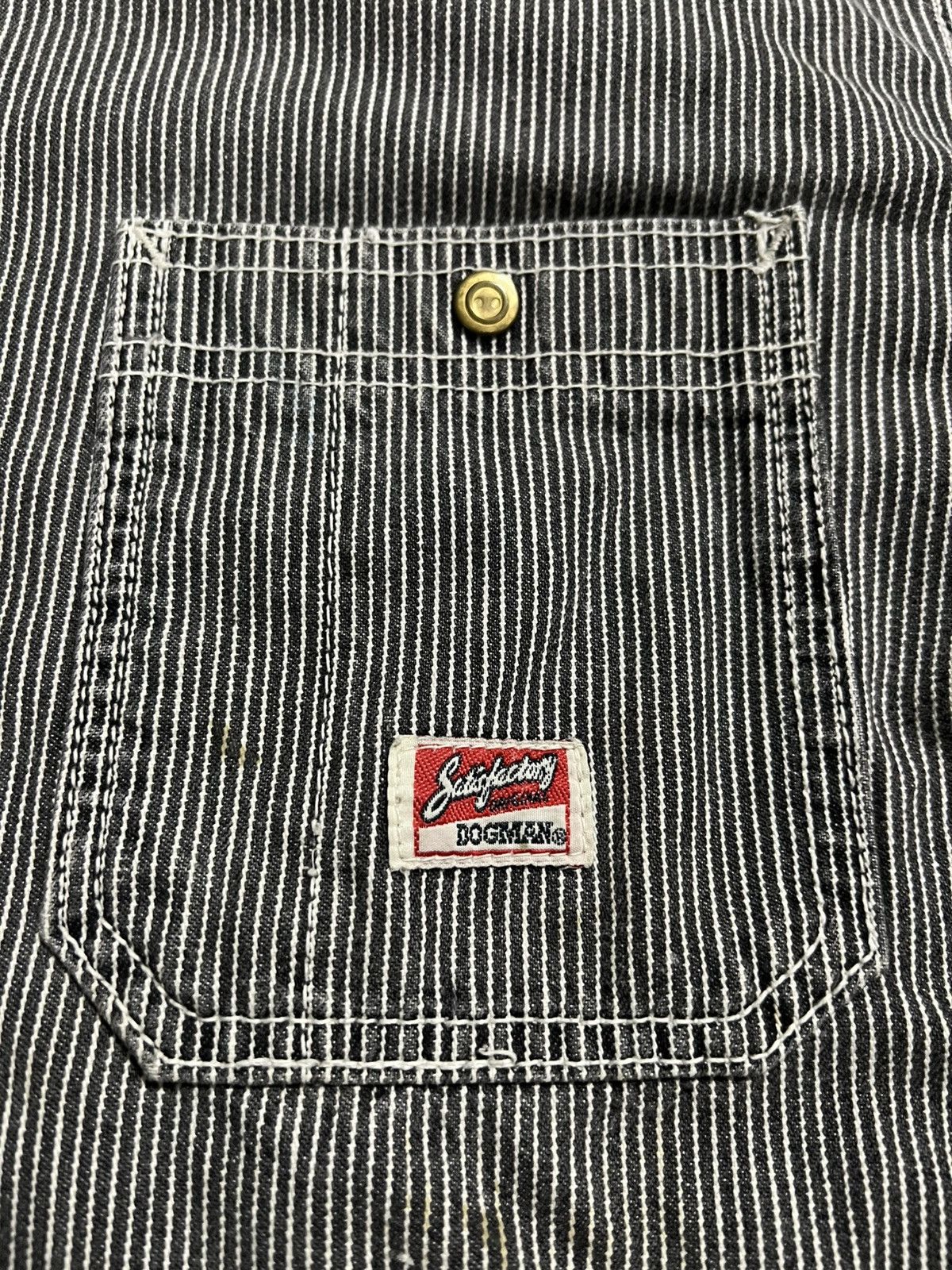 Designer × Japanese Brand Dog house stripe workwear Size US XL / EU 56 / 4 - 4 Thumbnail