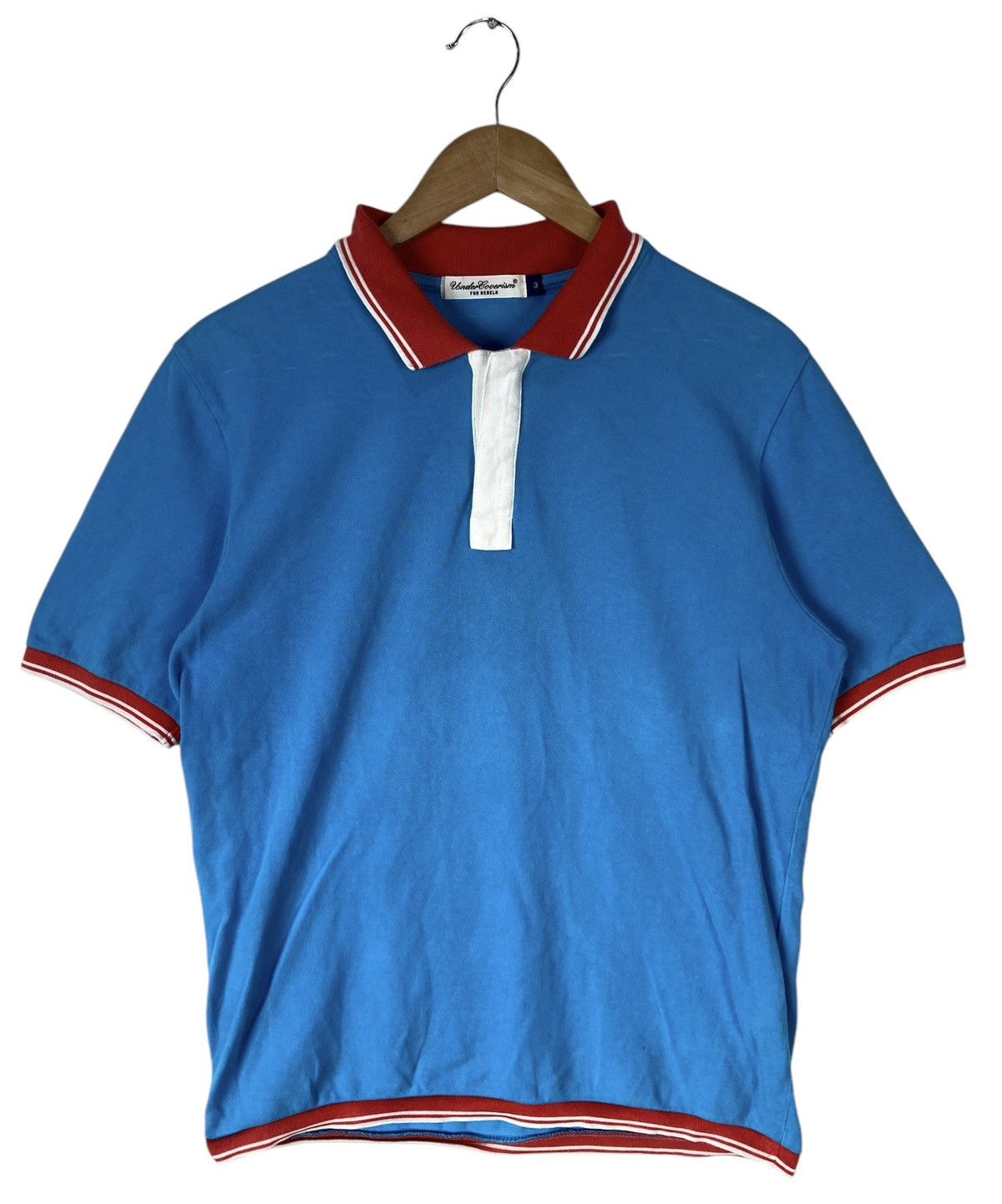 Jun Takahashi Undercoverism For Rebels By Jun Takahashi Scab Polo Shirt Size US M / EU 48-50 / 2 - 2 Thumbnail