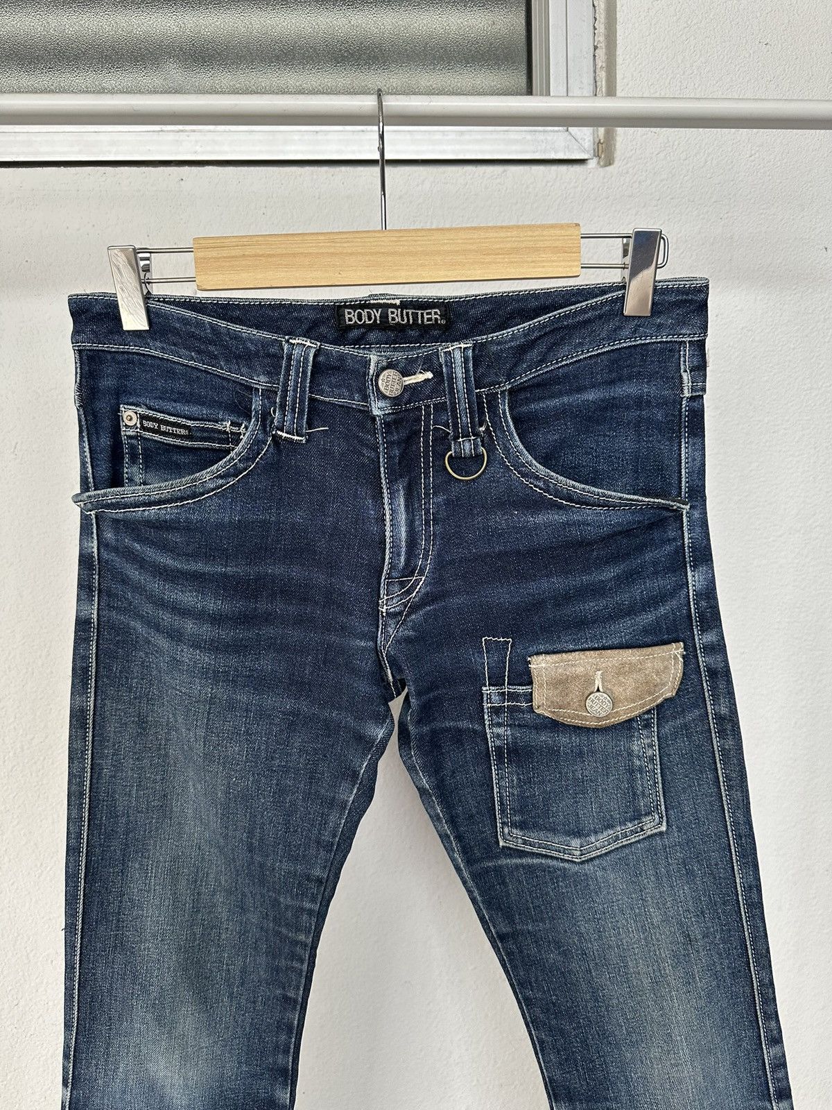 Japanese Brand 1990's Body Butter D-Ring rock denim hysteric stylish Size US 30 / EU 46 - 17 Thumbnail