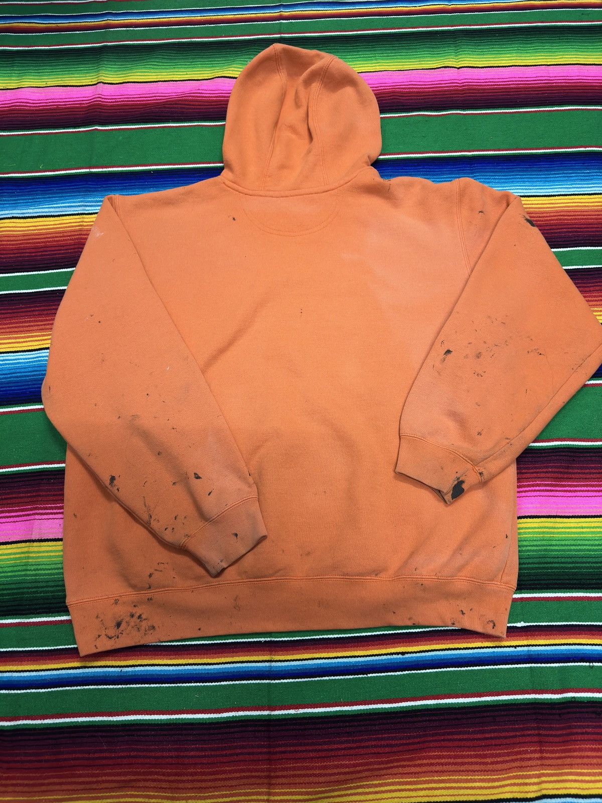 Carhartt 💥Distress Carhatt💥Hoodies Distress Crazy Design 💥 Size US XL / EU 56 / 4 - 5 Thumbnail