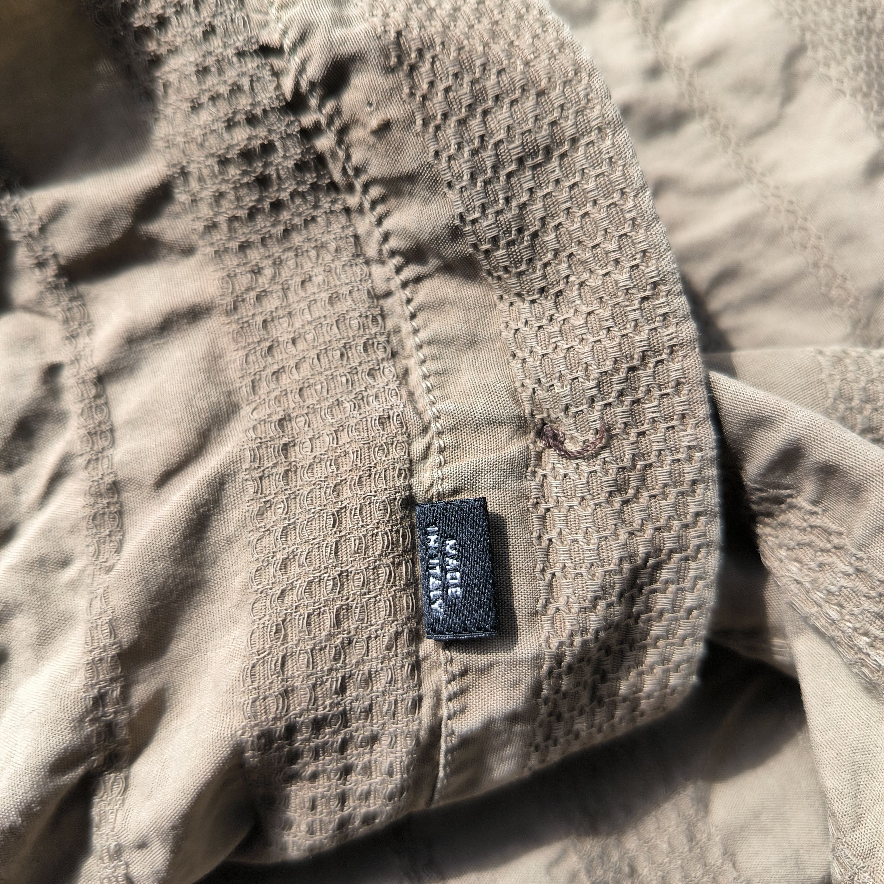 Dolce & Gabbana Vintage 2000s Dolce Gabbana Zip Collar Shirts Size US L / EU 52-54 / 3 - 9 Thumbnail