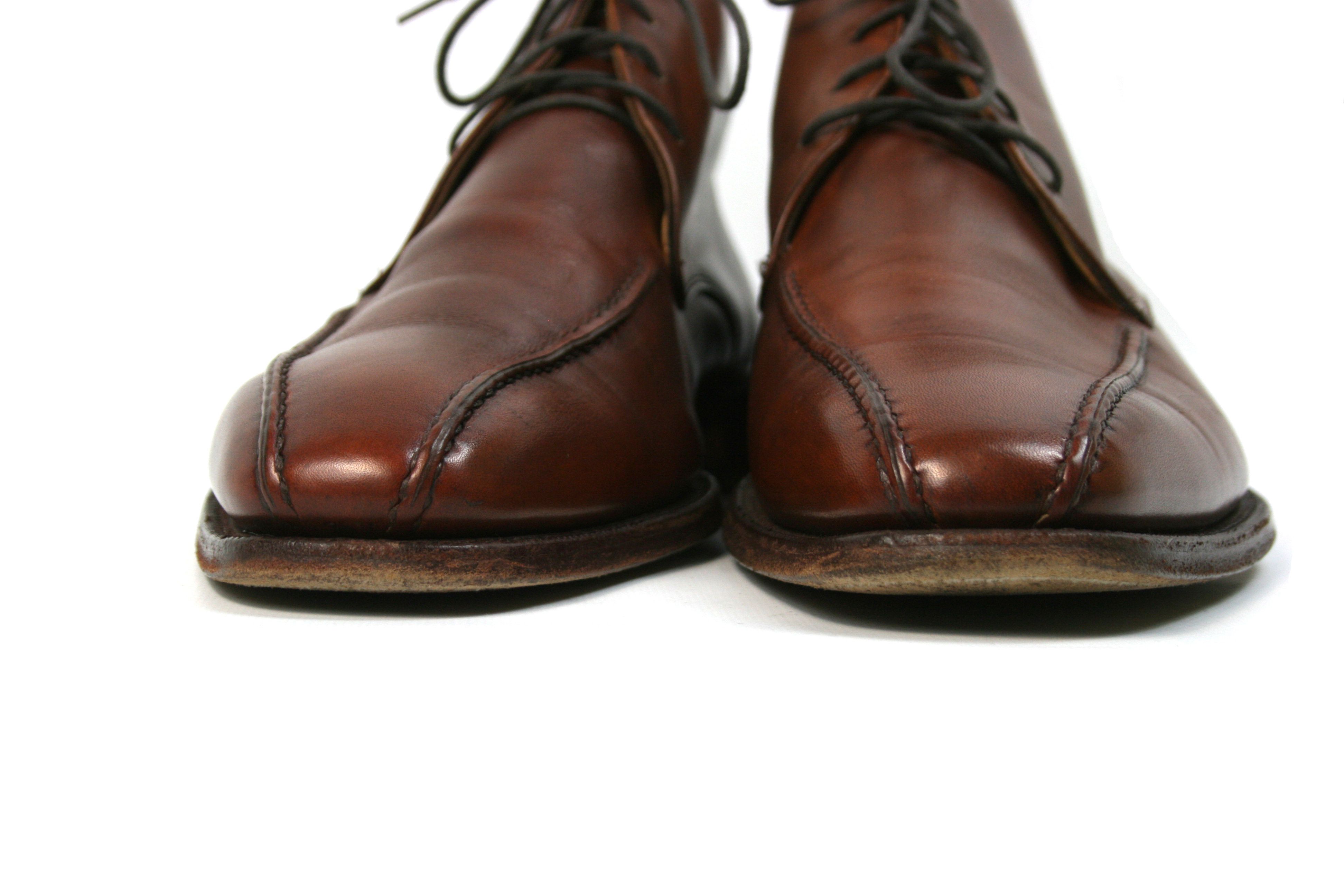 Cheaney Carlton Chukka Leather Boots Made in England Size US 10 / EU 43 - 4 Thumbnail