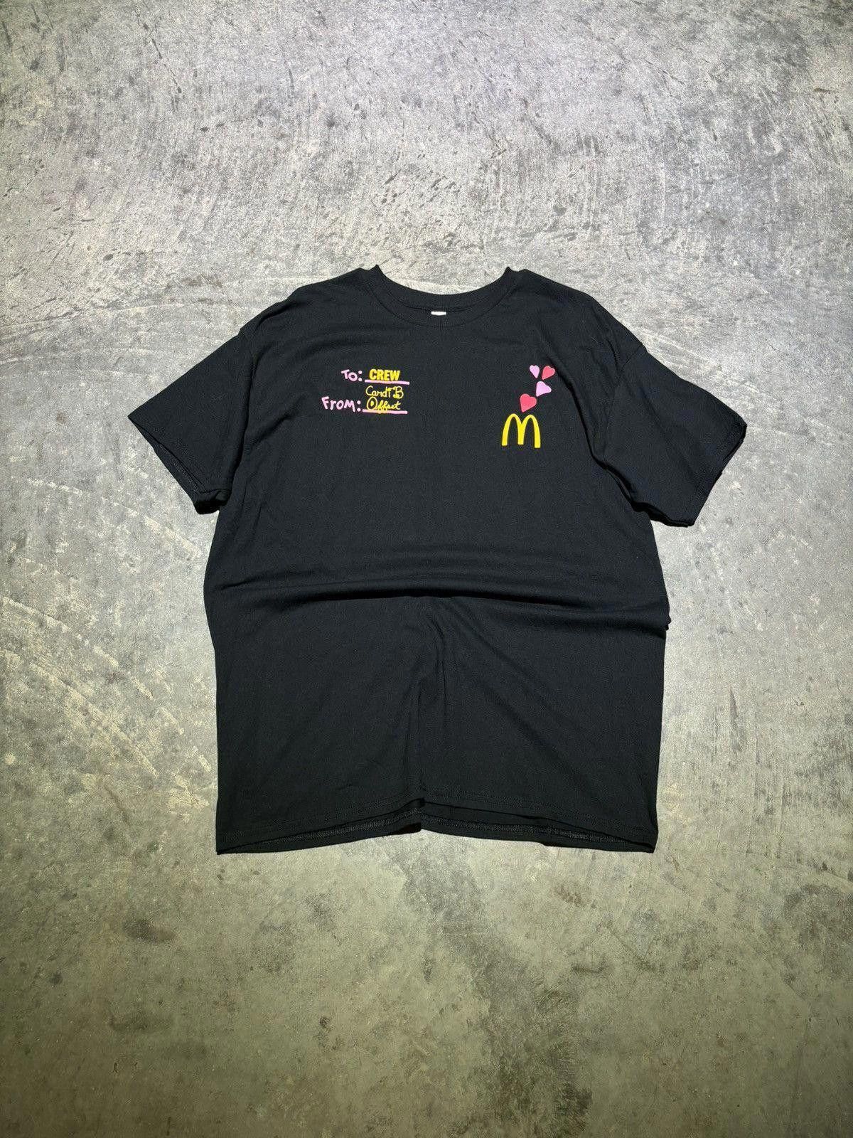 Other [NEW] Cardi B x McDonald’s Staff Tee Size US XL / EU 56 / 4 - 2 Thumbnail