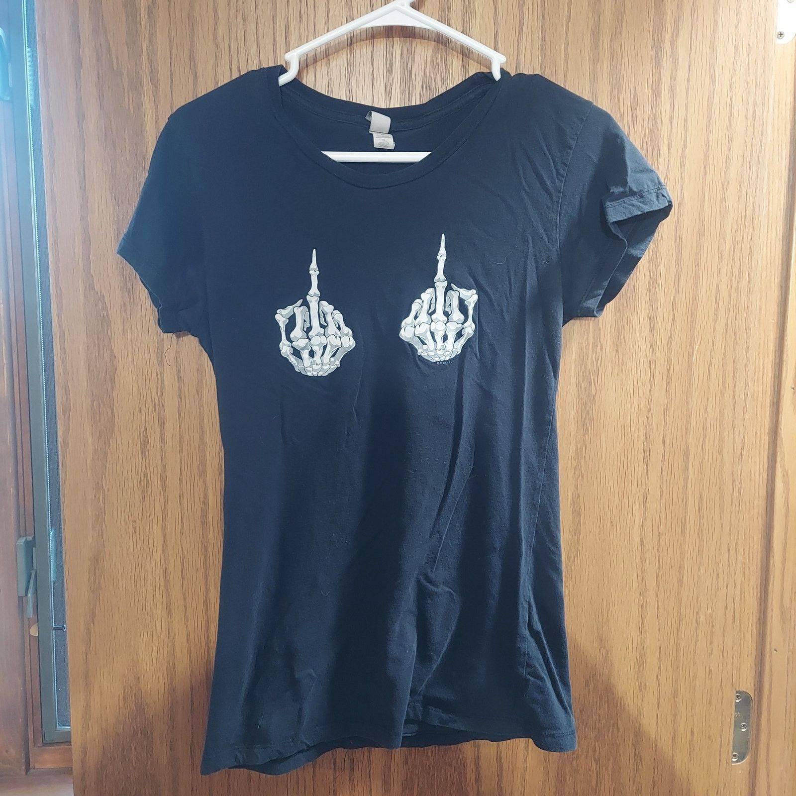 Other Skeleton Hands on Boobs Funny Spooky punk Halloween Costume Size M / US 6-8 / IT 42-44 - 1 Thumbnail
