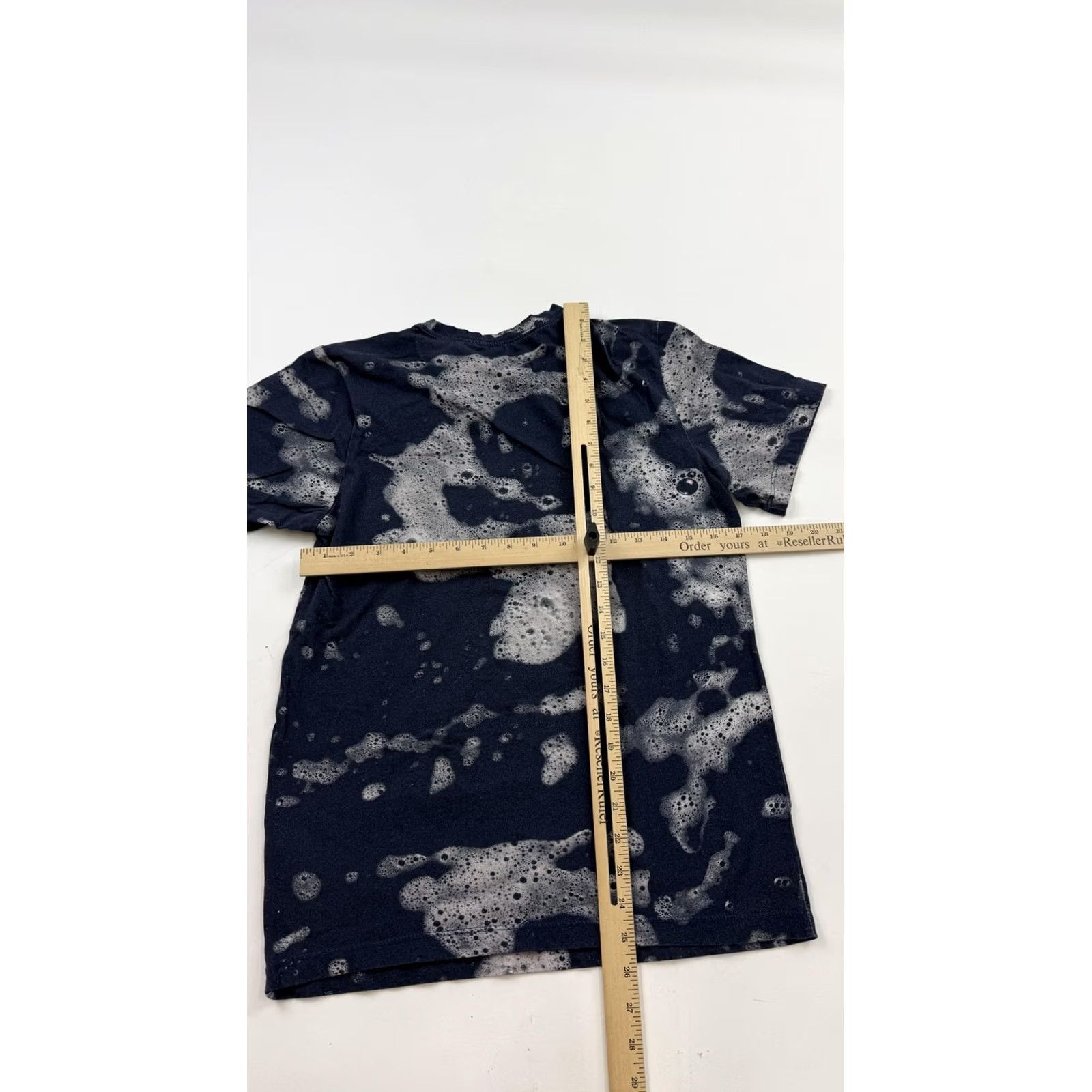 Nike Nike Shirt Mens Small Black Gray Bleach Wash Bubble Allover Print Graphic Tee Size US S / EU 44-46 / 1 - 7 Thumbnail