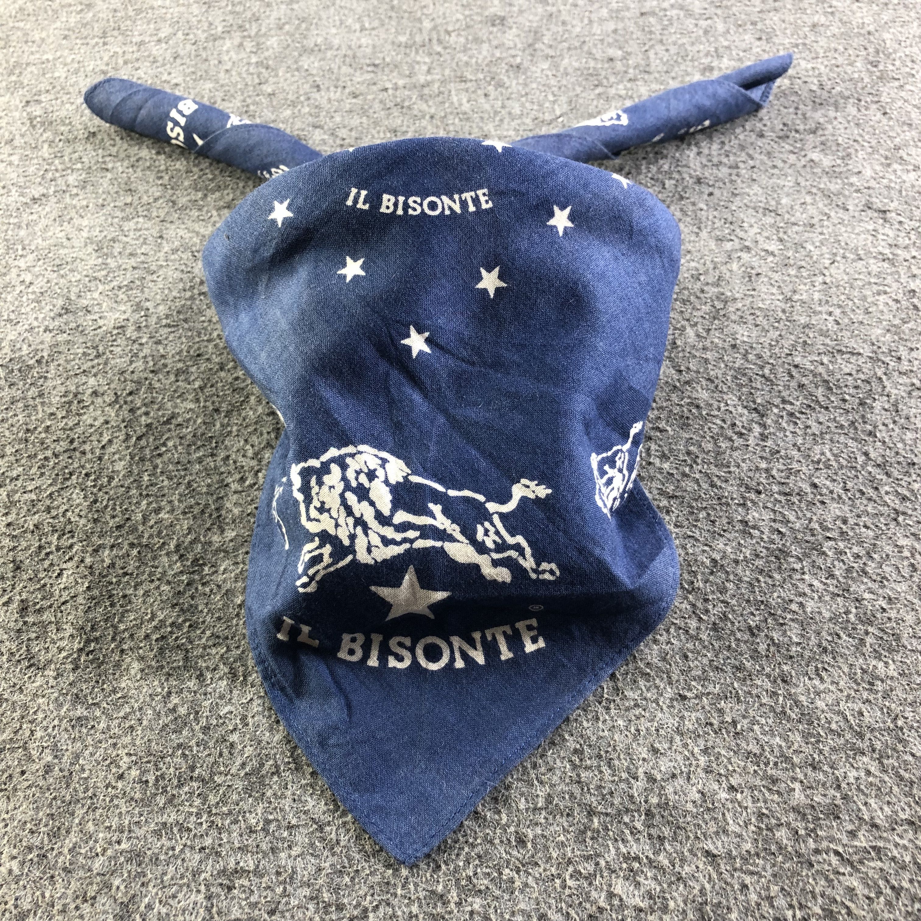 Il Bisonte Il Bisonte Handkerchief Neckerchief Bandana H2324 Size ONE SIZE - 2 Thumbnail