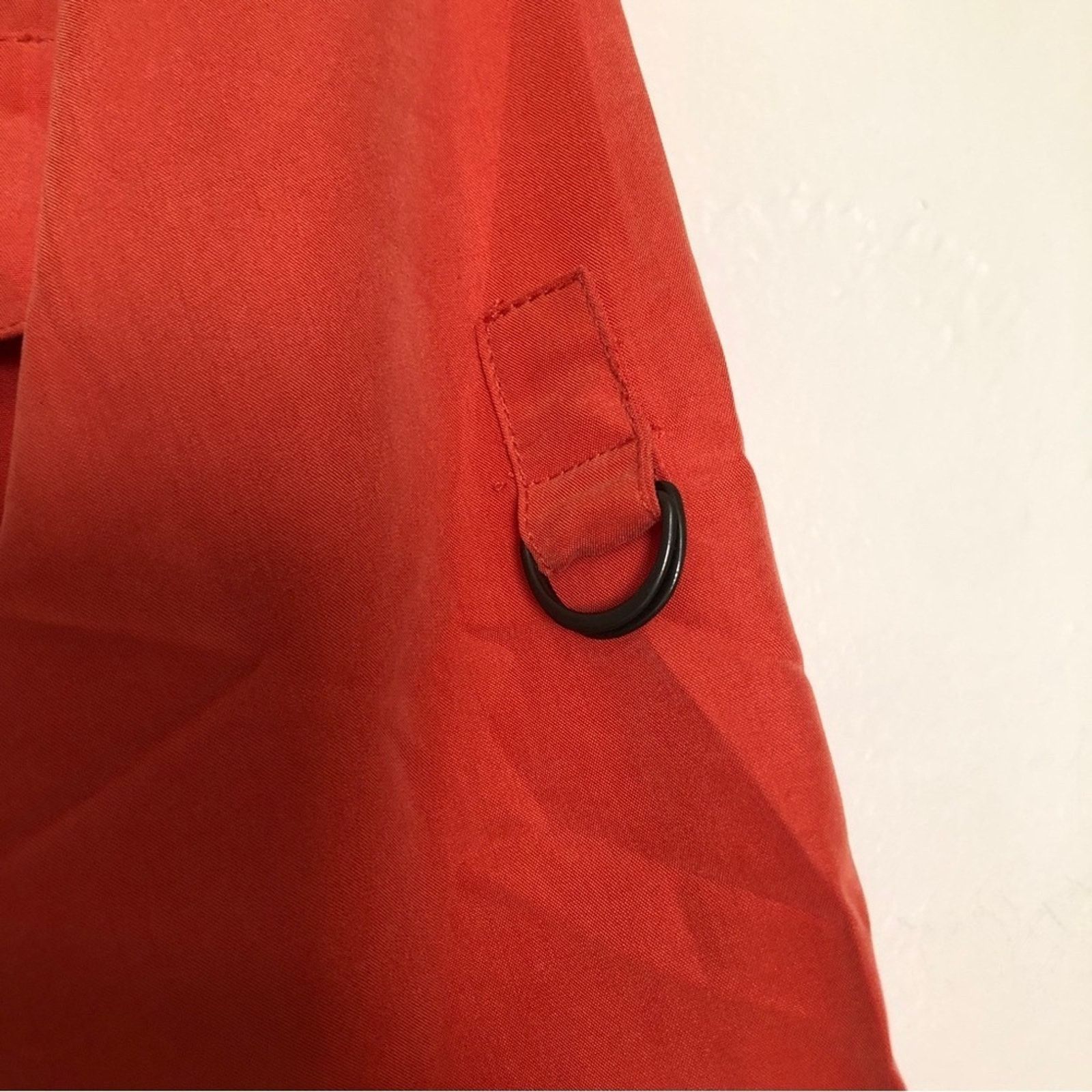 Other Rafaella Orange Button Up Front Long Sleeve Shirt Blouse Top Size M / US 6-8 / IT 42-44 - 9 Thumbnail