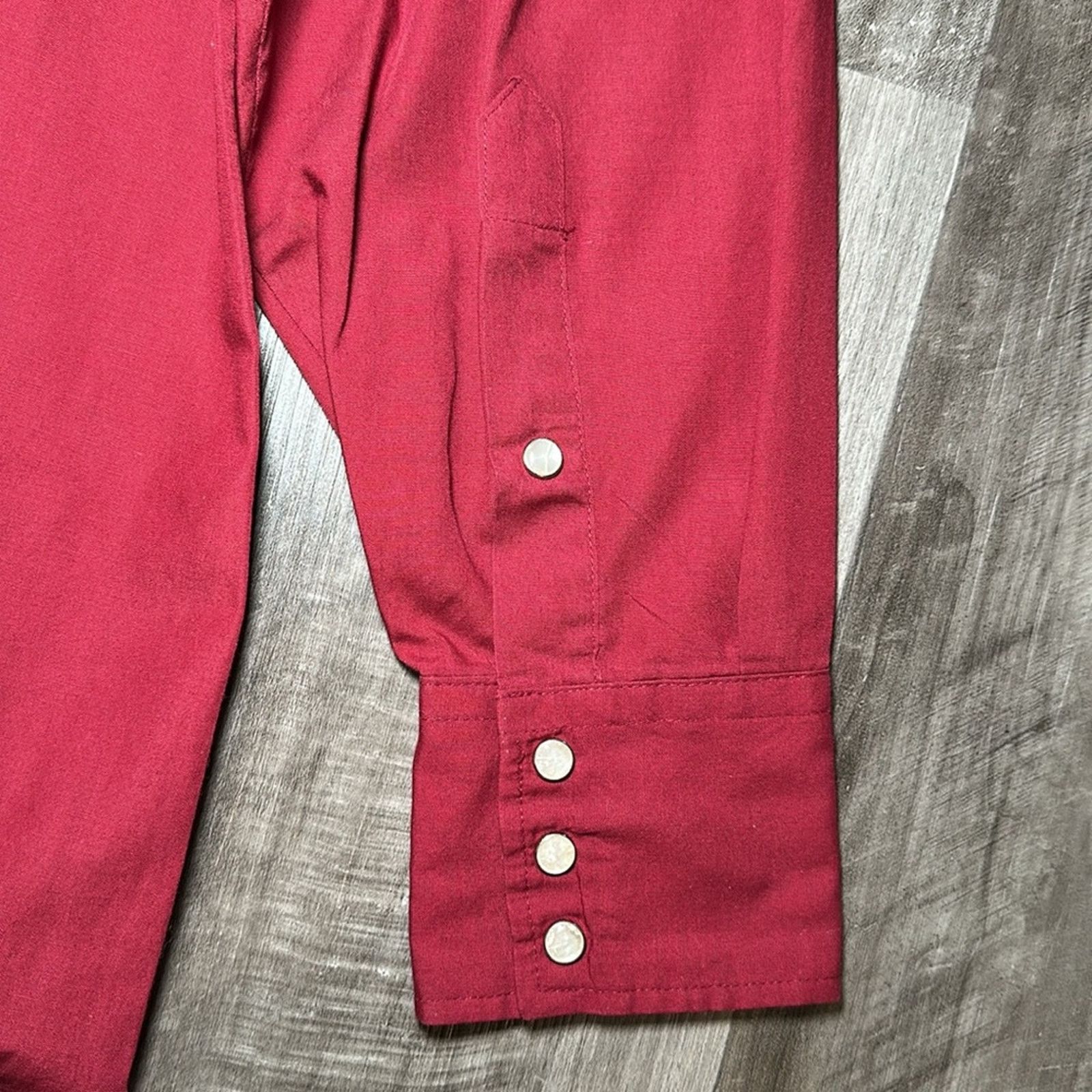Other Sheplers Vintage Western Fit Pearl Snap - 15.5 33 (M) Size US M / EU 48-50 / 2 - 4 Thumbnail