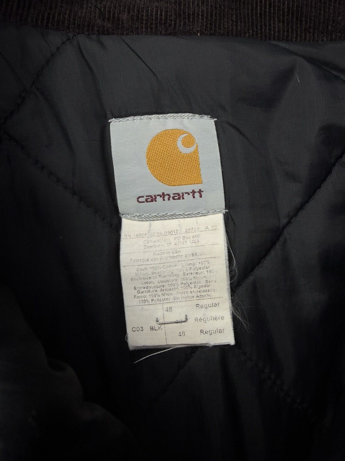 Carhartt Carhartt Detroit Work Jacket Made in USA Size 48 Regular Size US M / EU 48-50 / 2 - 6 Thumbnail