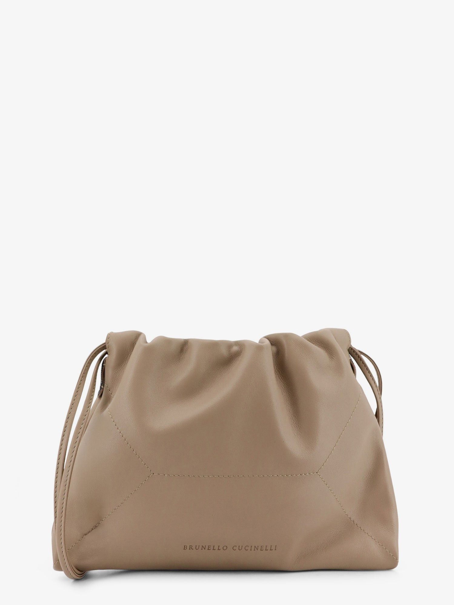Brunello Cucinelli Bc Duo Leather Shoulder Bag Size ONE SIZE - 1 Thumbnail