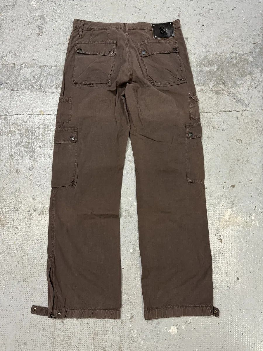 Dolce & Gabbana × Vintage AW2004 Dolce & Gabbana Brown Cargo Multi Pockets Pants Size US 34 / EU 50 - 5 Thumbnail
