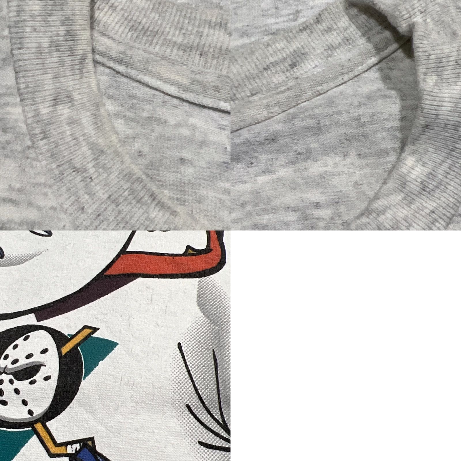 Vintage VINTAGE Mighty Ducks Shirt XL Nutmeg NHL Double Sided Single Stitch USA Mens Size US XL / EU 56 / 4 - 10 Thumbnail