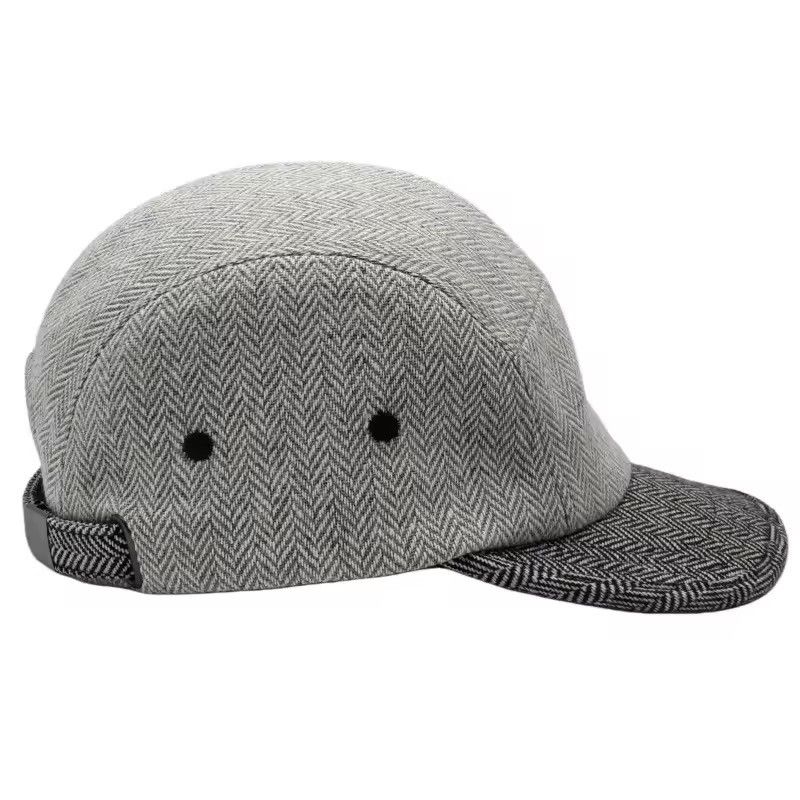 Other Woolen Vintage Style Baseball Striped Golf Hat Size ONE SIZE - 8 Thumbnail