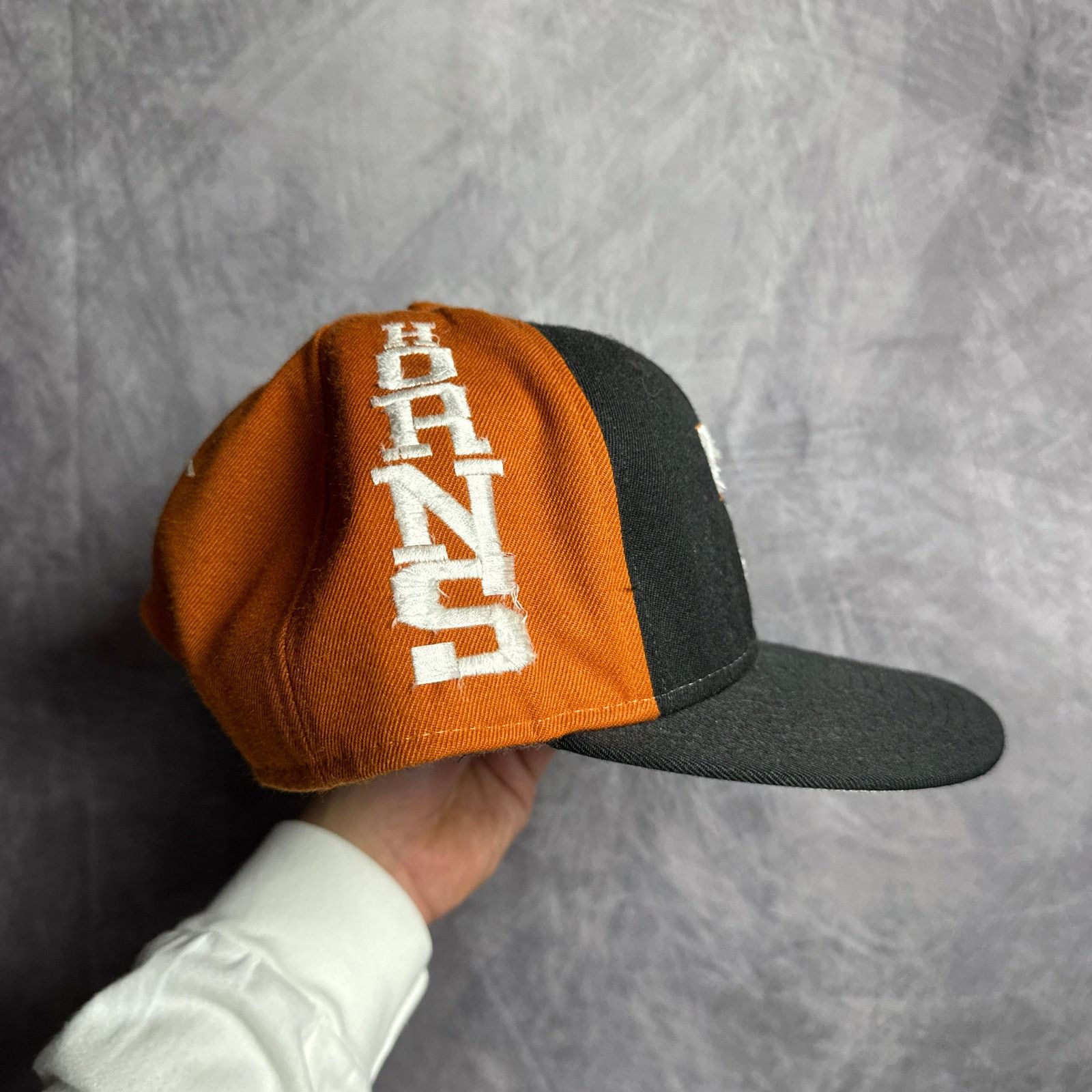 Vintage 90s Black Texas Longhorns Hook Em Horns Snapback OS 4635 Size ONE SIZE - 4 Thumbnail