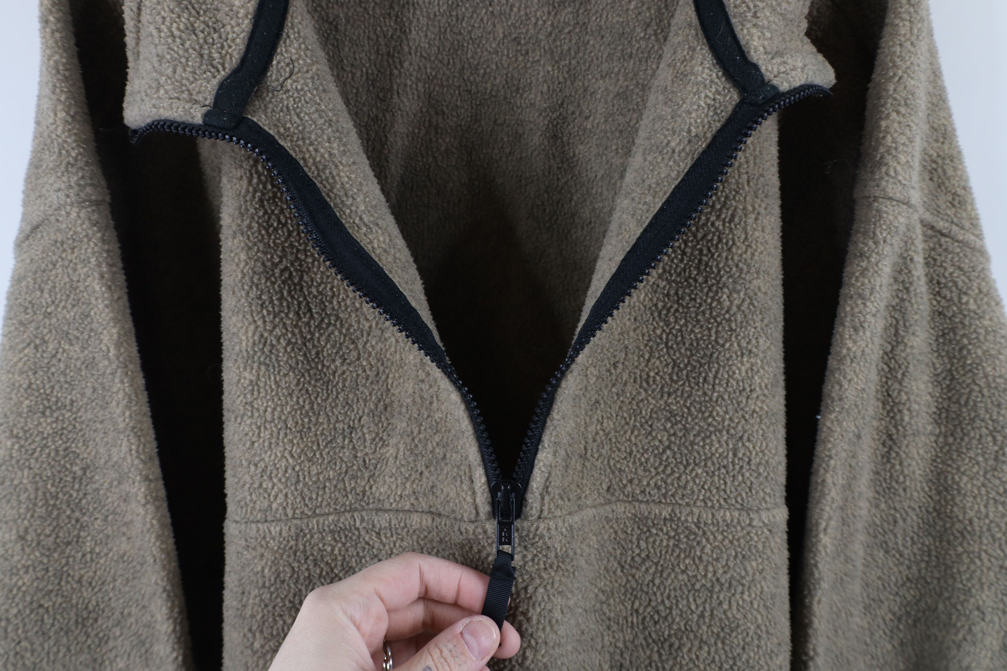 Eddie Bauer × Vintage Vintage 90s Eddie Bauer Half Zip Fleece Pullover Sweater Size US XXL / EU 58 / 5 - 6 Thumbnail