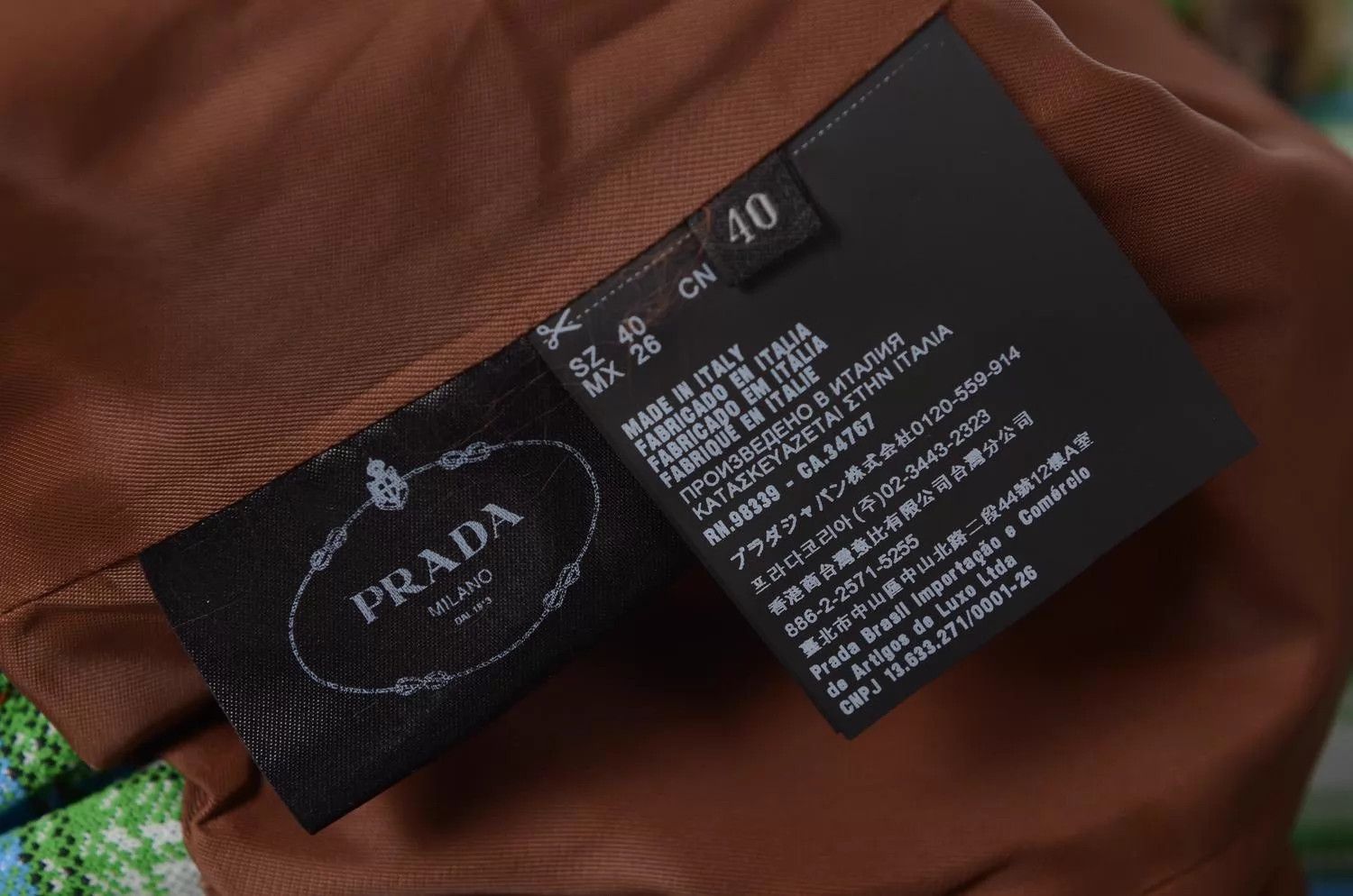 Prada Prada Color Blocked Jacket Size S / US 4 / IT 40 - 5 Thumbnail