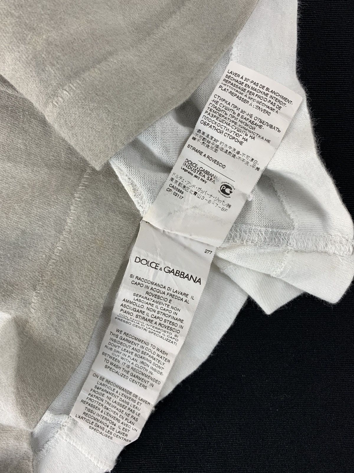 Dolce & Gabbana Dolce & Gabana Mickey Rourke Star Boxer Printed Tee Size S / US 4 / IT 40 - 8 Thumbnail