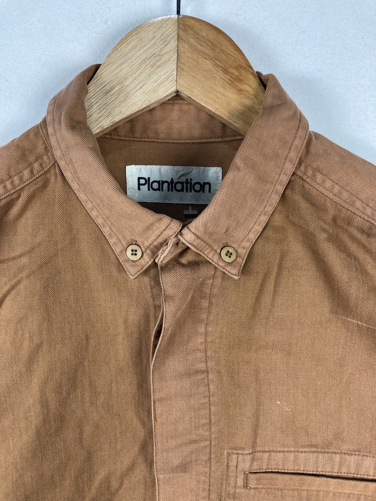 Issey Miyake Vintage Issey Miyake Plantation Japan Overshirt Workwear Size US L / EU 52-54 / 3 - 4 Thumbnail