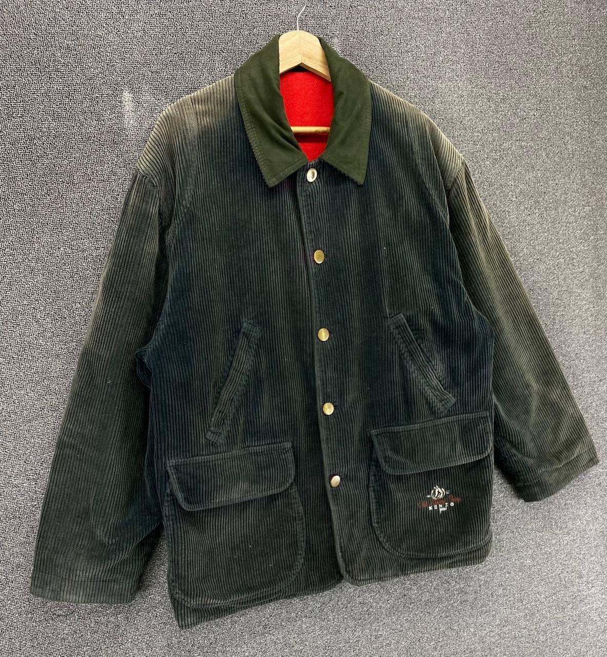 Kenzo Vintage Kenzo Jeans Corduroi Jacket Size US L / EU 52-54 / 3 - 2 Thumbnail
