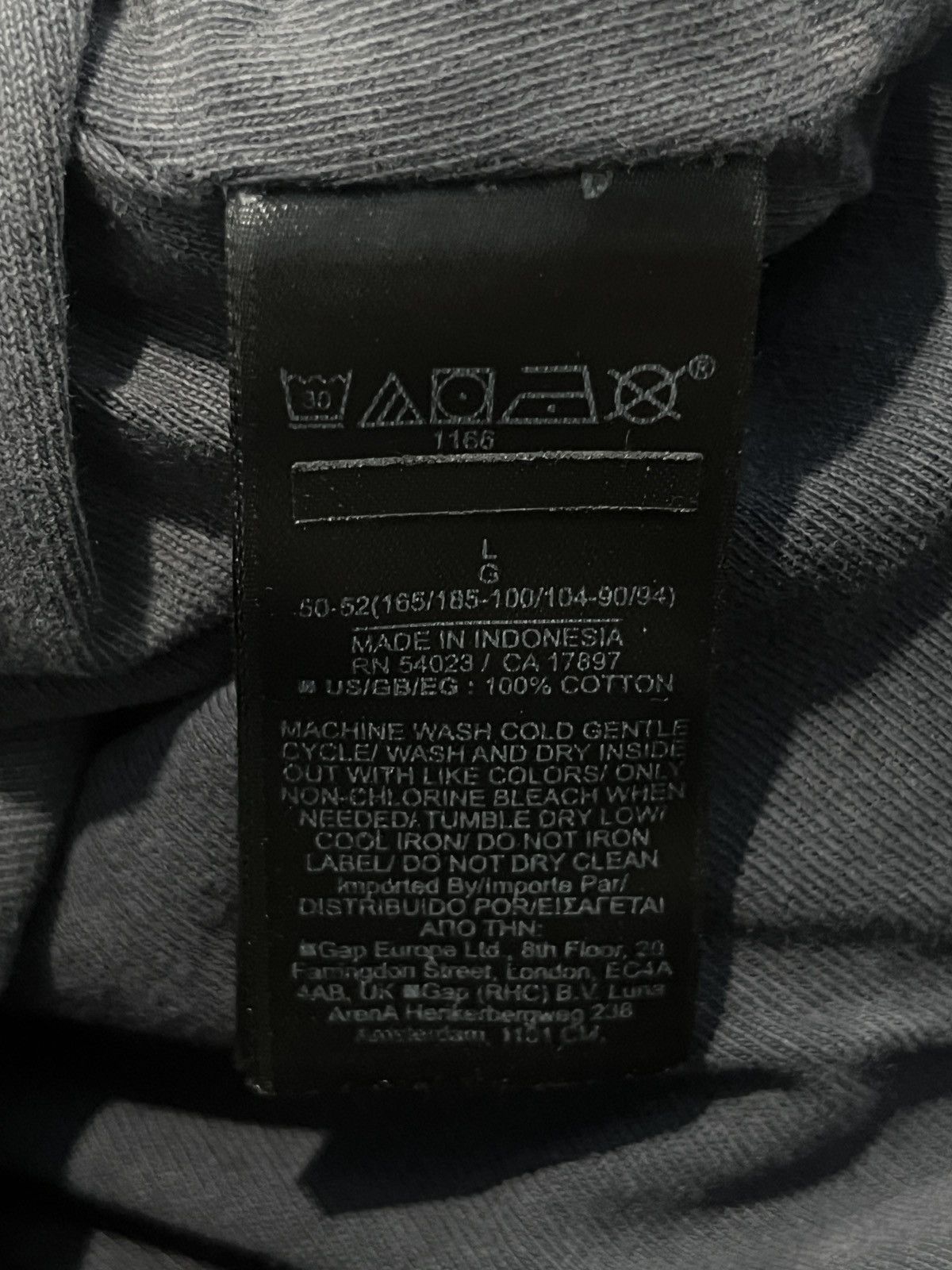 Balenciaga × Gap × Kanye West SUMMER SALE Yeezy Gap Poetic Black Sweatsuit Large Size US L / EU 52-54 / 3 - 15 Thumbnail