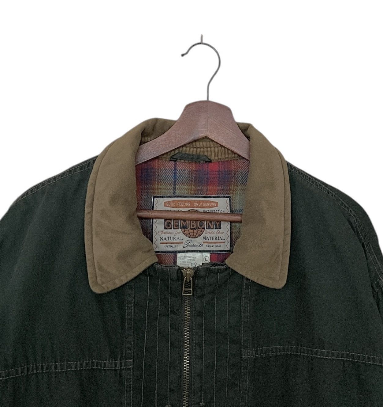 Japanese Brand × Vintage Vintage Japanese Brand Gembony Denim Jacket 1990s Size US L / EU 52-54 / 3 - 7 Thumbnail
