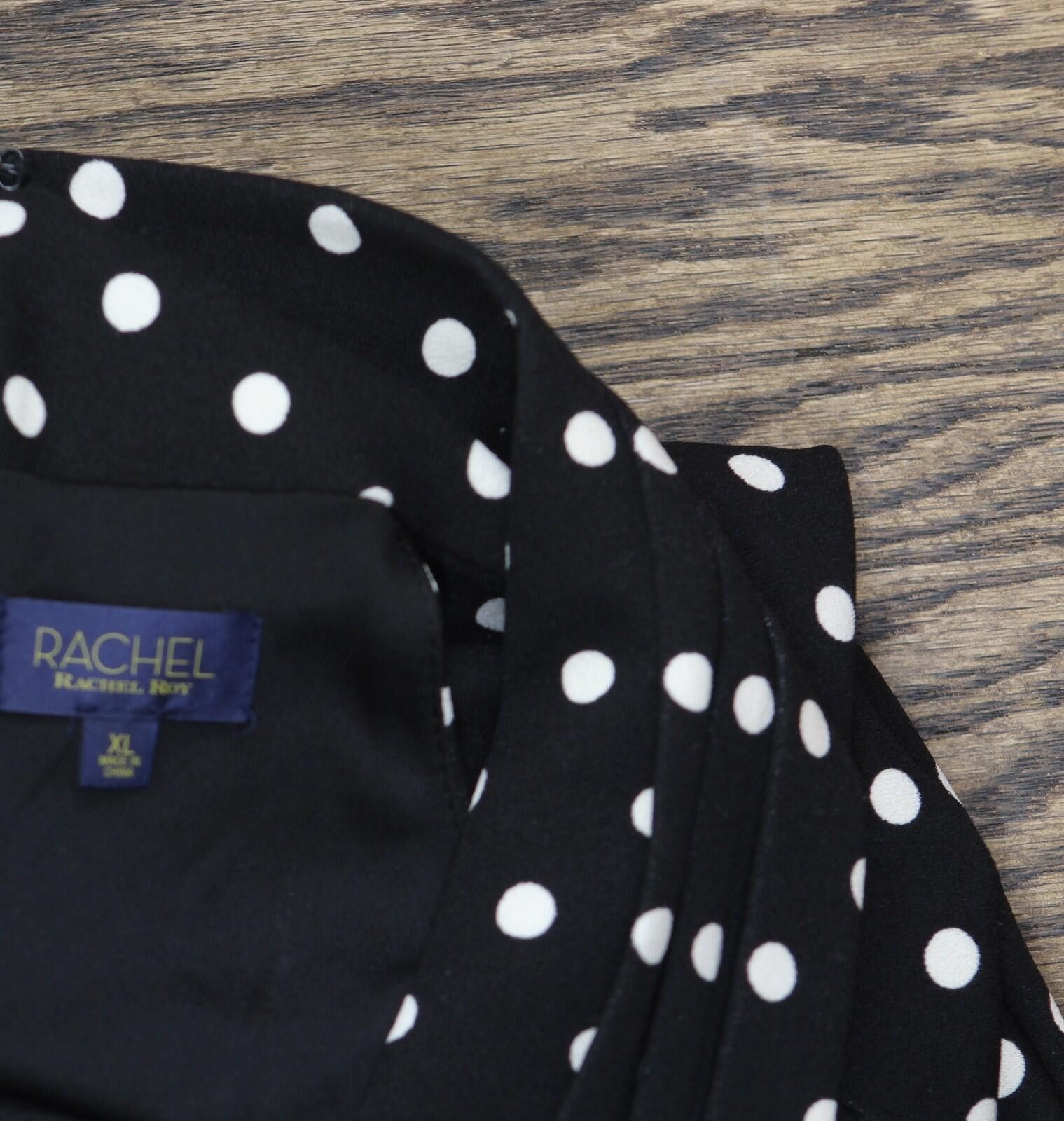Other Nwt Rachel Rachel Roy Knit Dress Black / White Polka Dot Xl Size XL / US 12-14 / IT 48-50 - 4 Thumbnail