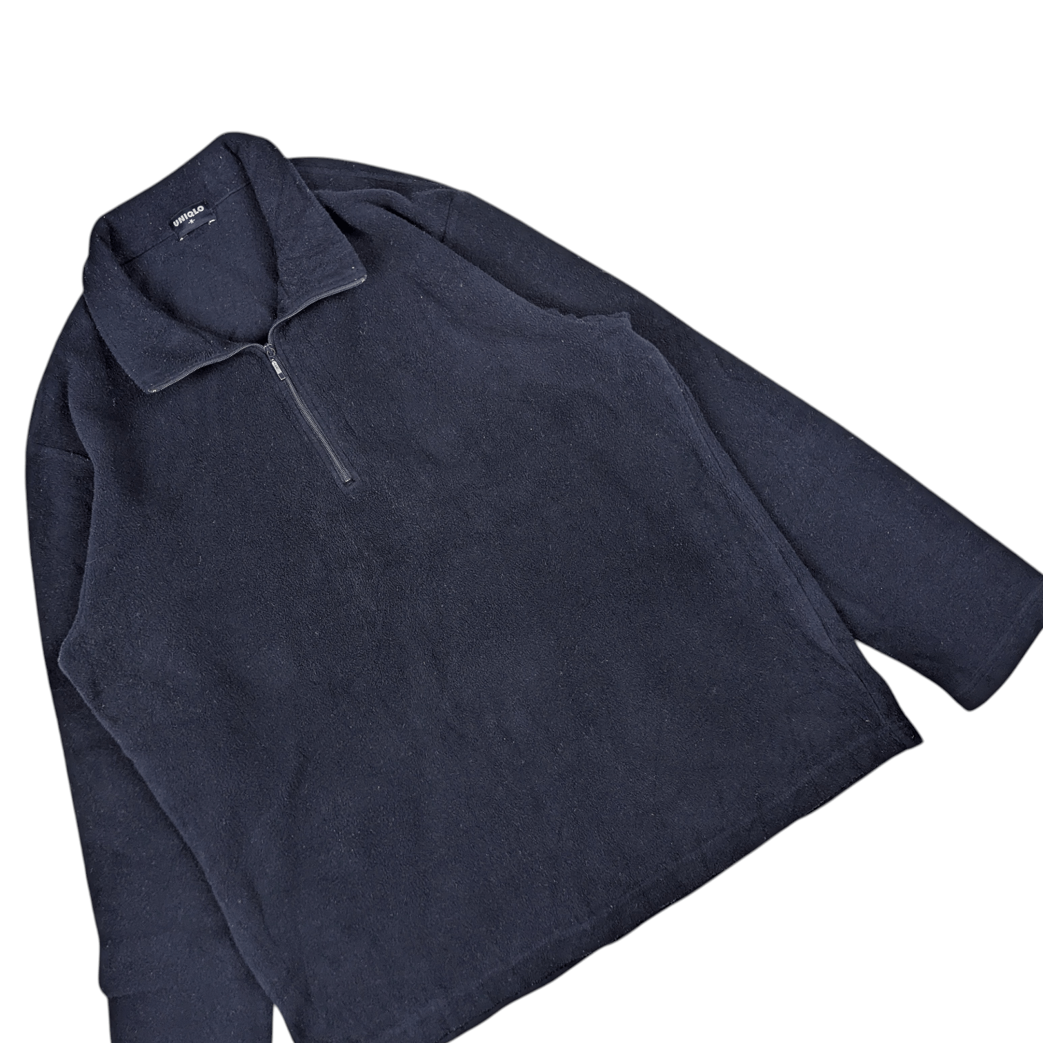 Uniqlo Vintage 90's UNIQLO Half Zipper Up Fleece Sweatshirts Size US M / EU 48-50 / 2 - 4 Thumbnail