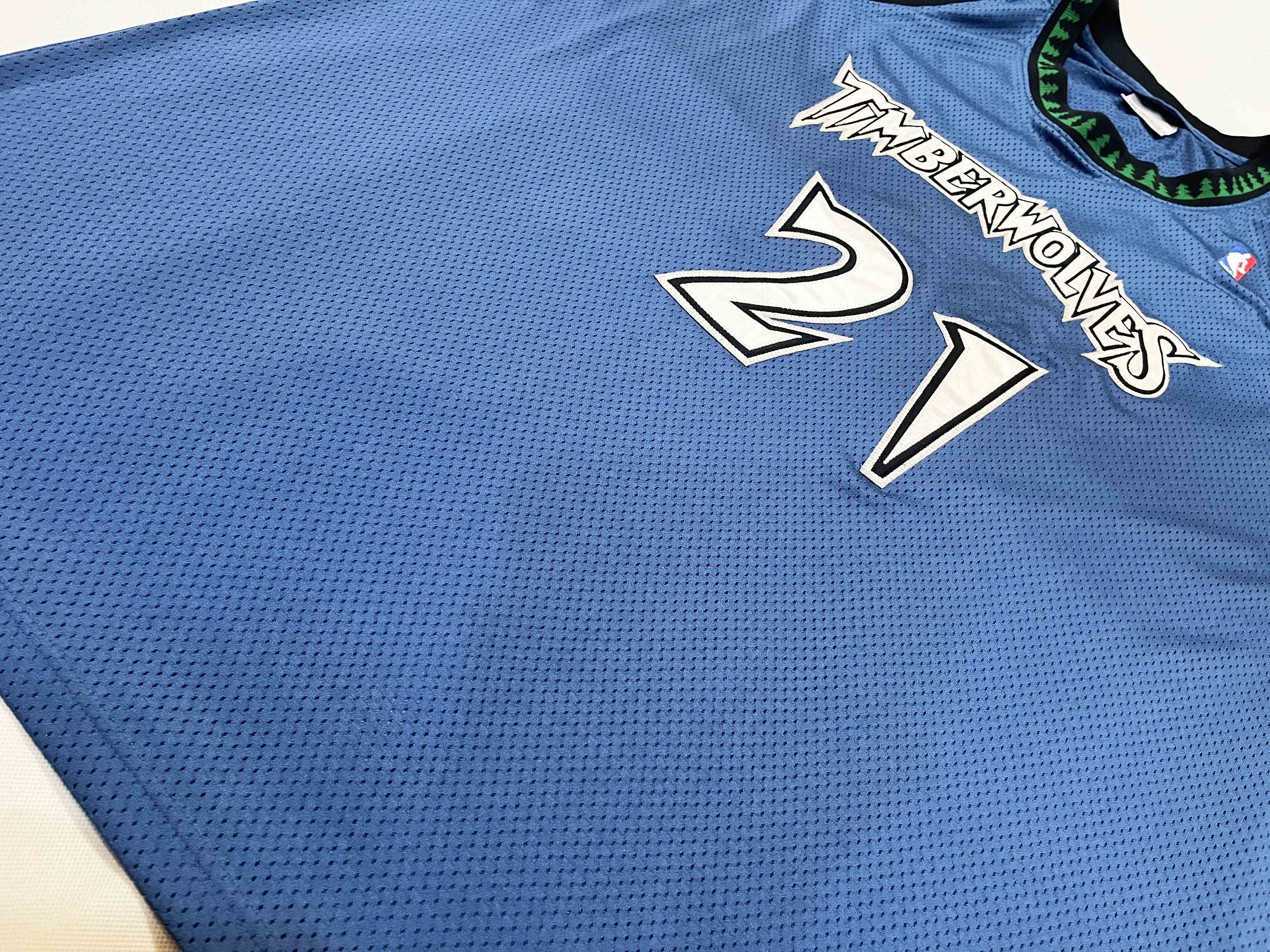 NBA × Reebok Reebok NBA Minnesota Timberwolves GARNETT #21 Jersey Size US XL / EU 56 / 4 - 8 Thumbnail