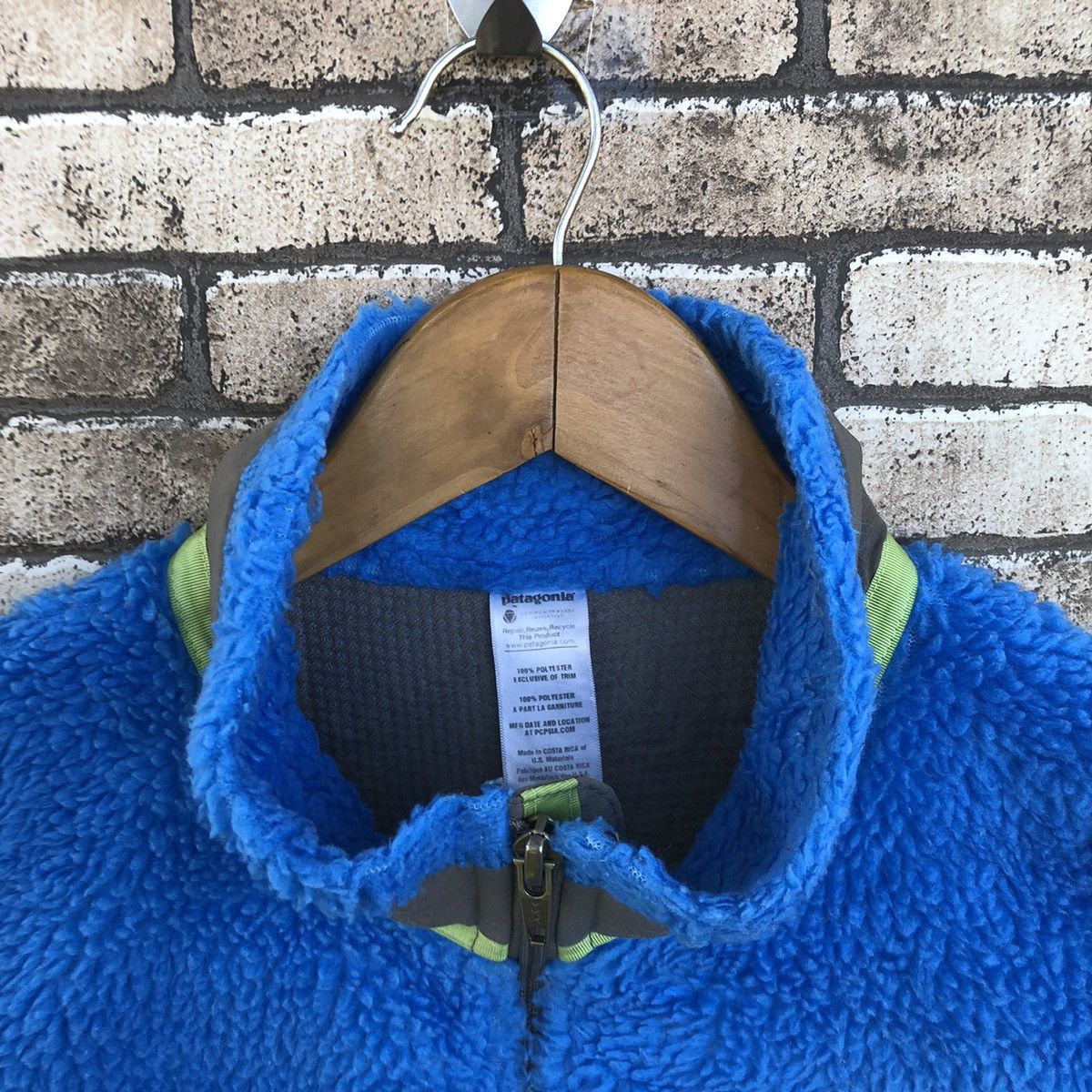 Patagonia Patagonia Retro-x Deep Pile Vest Fall 2011 Blue Lagoon Size US M / EU 48-50 / 2 - 5 Thumbnail