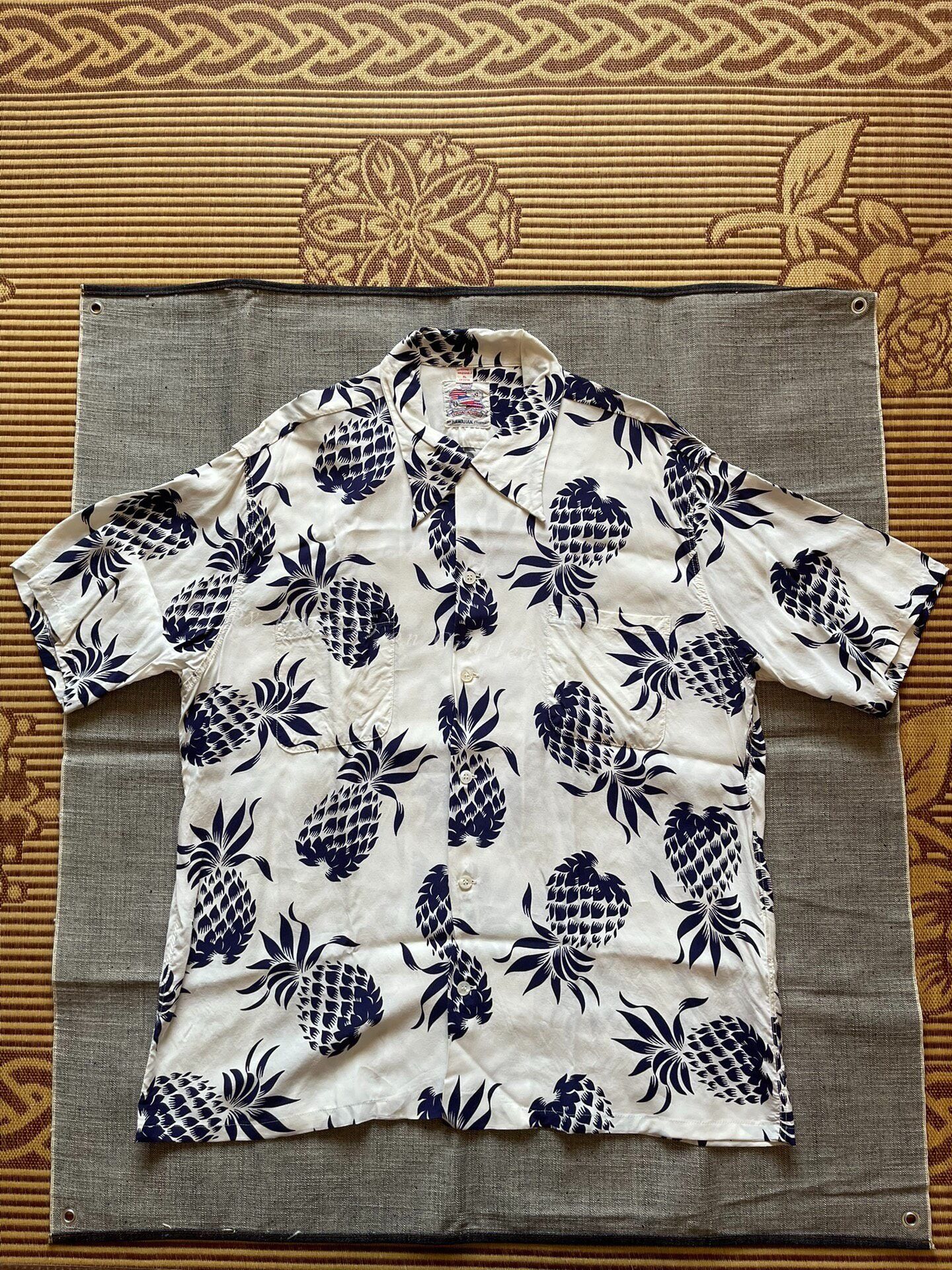 Duke Kahanamoku Duke Kahanamoku Pineapple Hawaiian Shirt Size US M / EU 48-50 / 2 - 1 Thumbnail