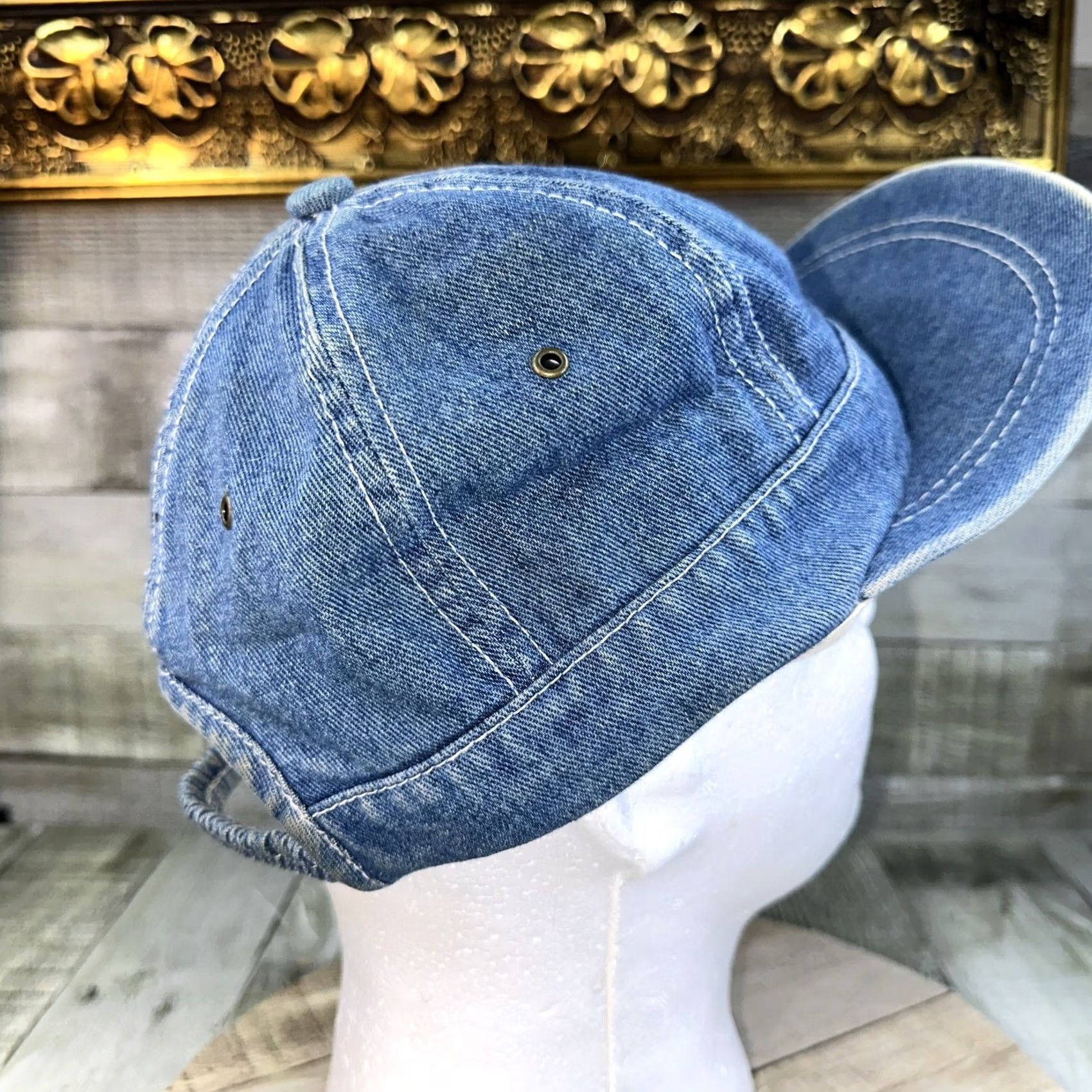 Denime VINTAGE Betmar Denim Hat One Size Flipped Bill Size ONE SIZE - 7 Thumbnail