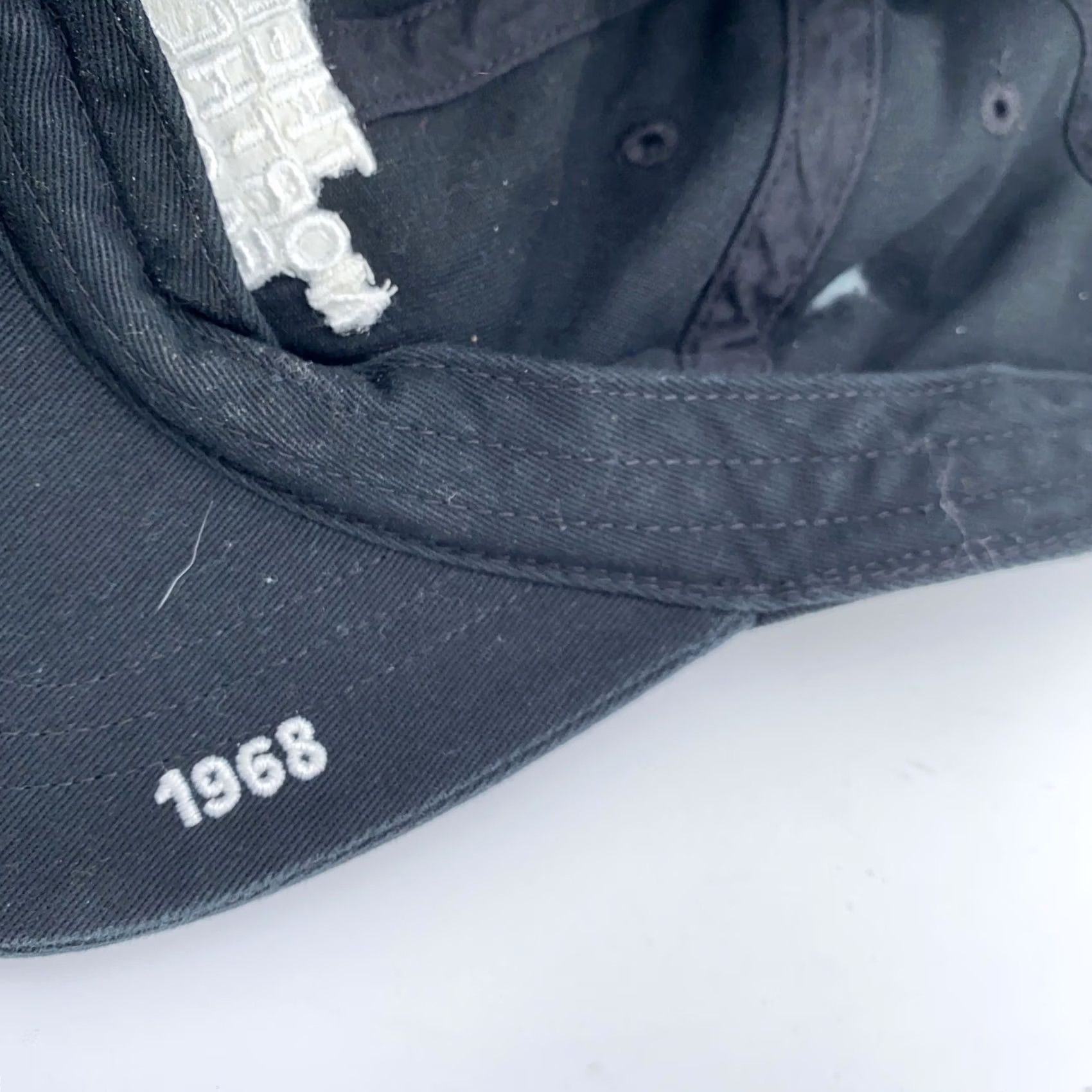 The North Face The North Face Hat Cap Strap Back Black Embroidered Logo Since 1968 One Size Mens Size ONE SIZE - 6 Thumbnail