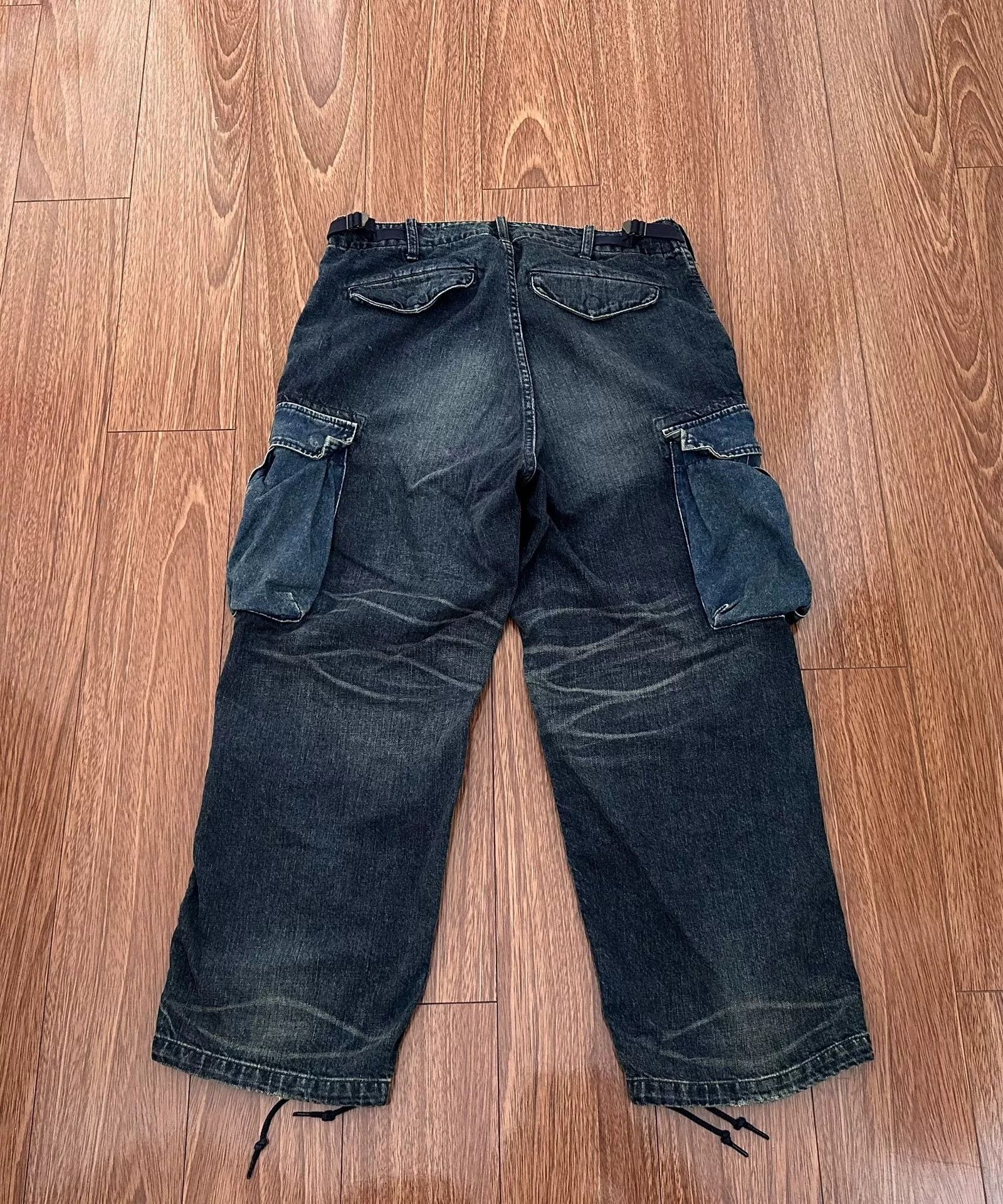 Madness MADNESS Dual Army Denim Pants Size US 30 / EU 46 - 2 Thumbnail