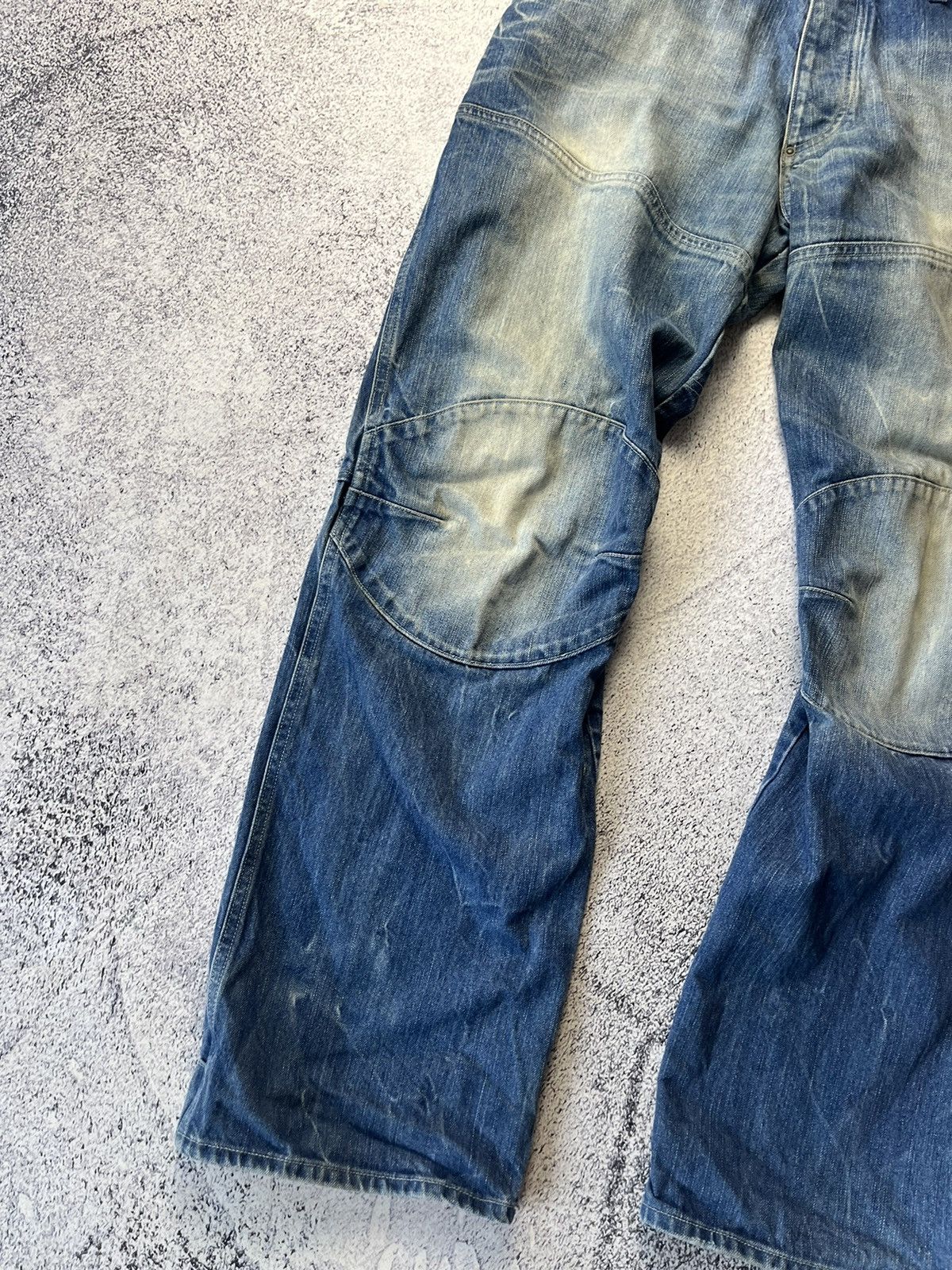 G-Star Vintage G Star Raw Cargo Denim Pants Avant Garde Baggy Size US 34 / EU 50 - 10 Thumbnail