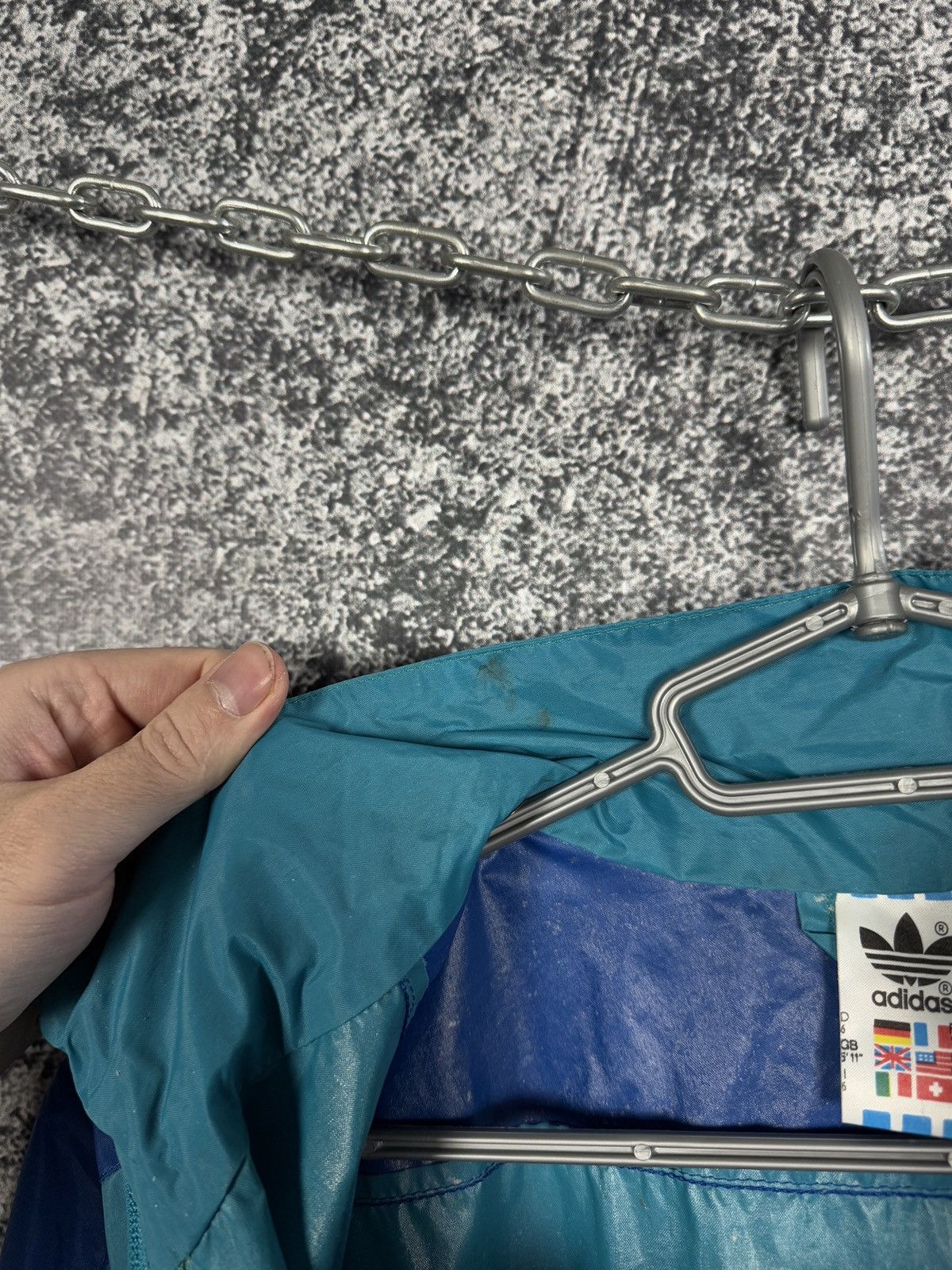 Adidas Adidas Vintage 90s Nylon Jacket Windbreaker Retro Size M Size US M / EU 48-50 / 2 - 16 Thumbnail