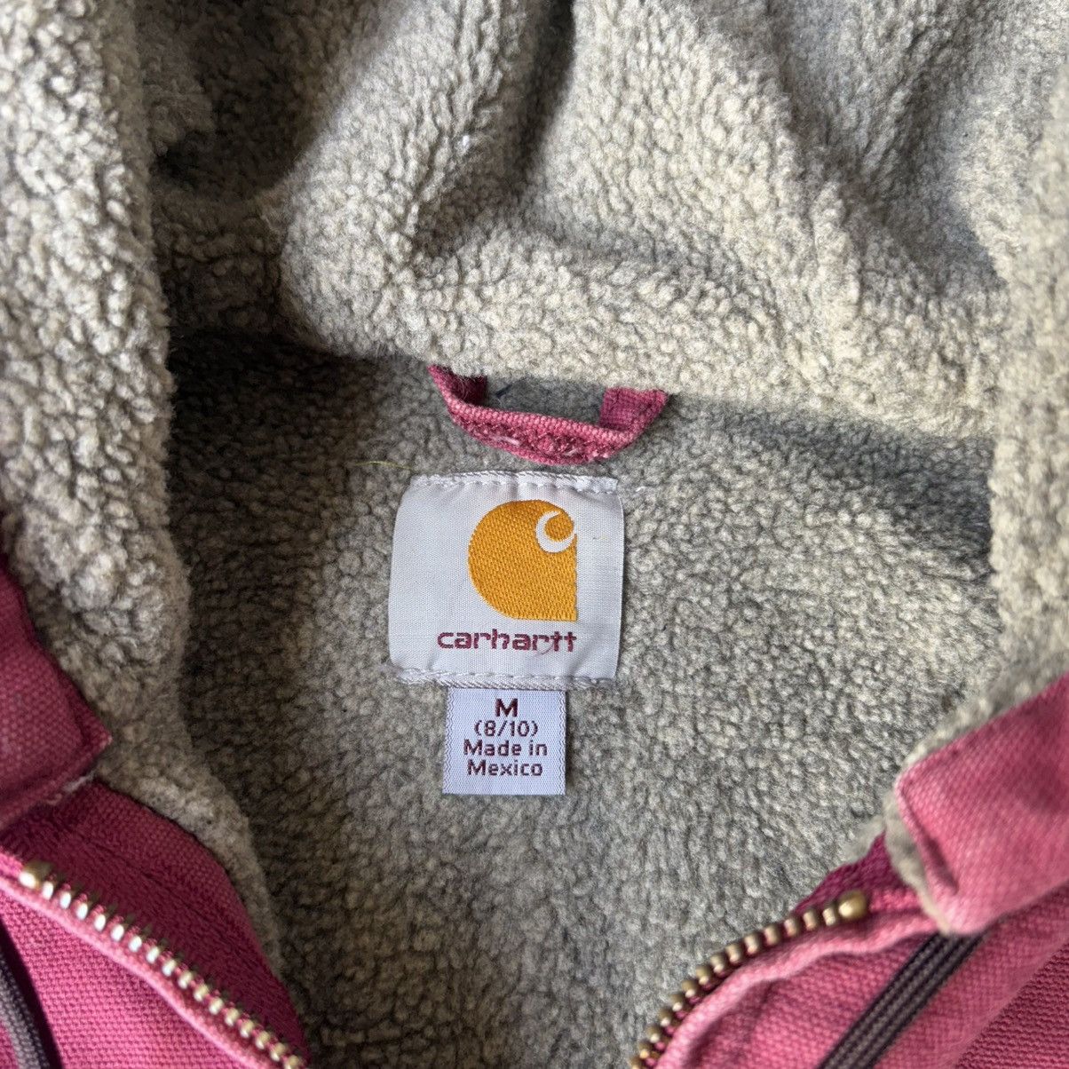 Carhartt WJ141 648 PINK CARHARTT CANVAS JACKET Size US M / EU 48-50 / 2 - 6 Thumbnail