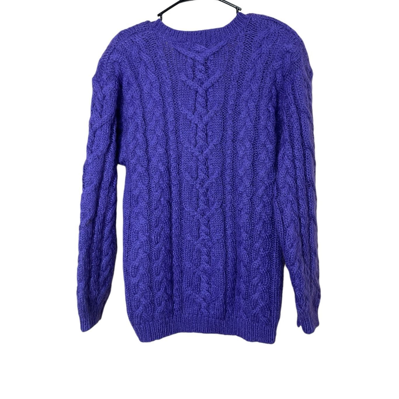 Northern Isles Vintage Northern Isles Purple Mohair Wool Blend Sweater Size Size S / US 4 / IT 40 - 5 Thumbnail