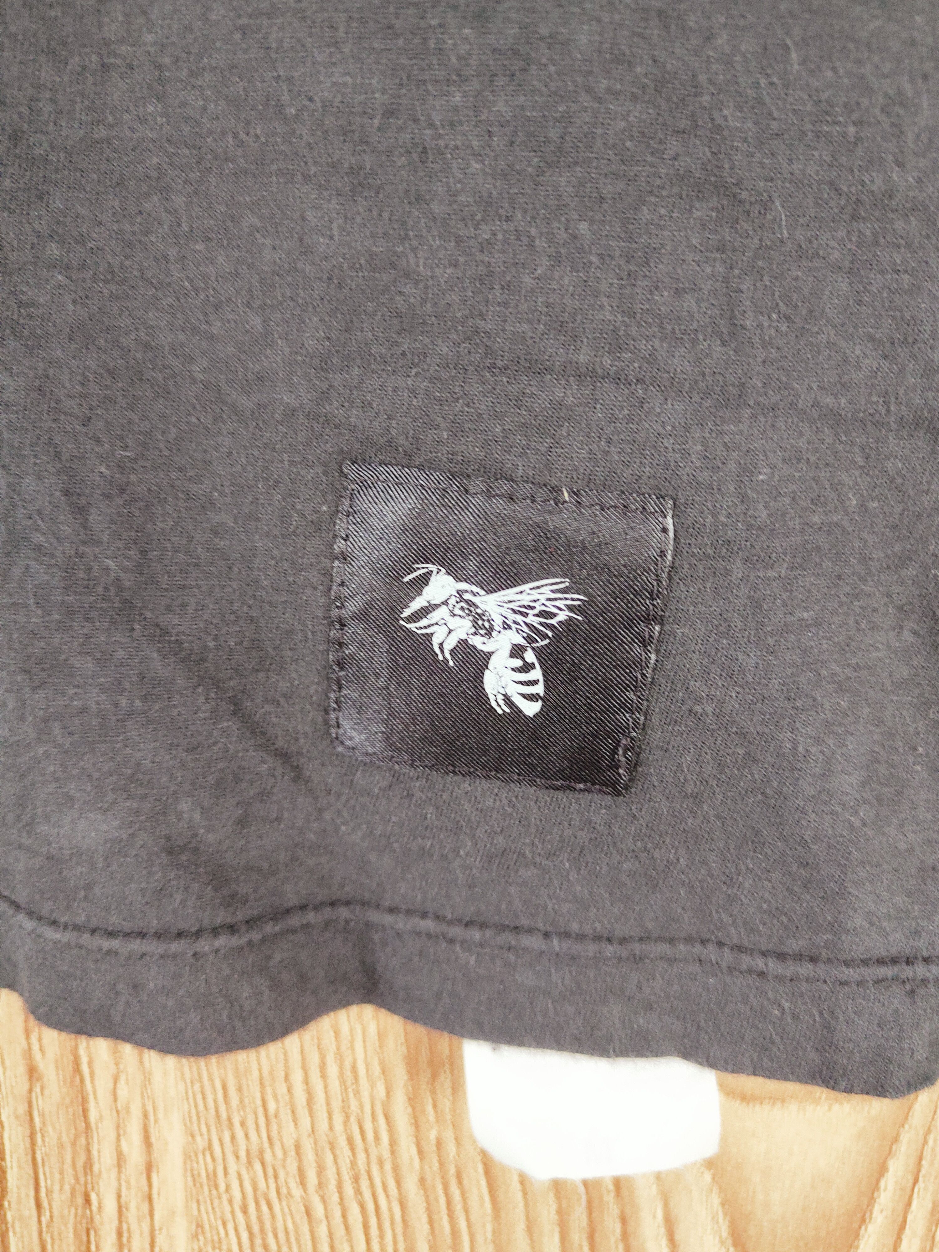 Japanese Brand Honeyphick Black Long Sleeve T-shirts #W412 Size M / US 6-8 / IT 42-44 - 7 Thumbnail