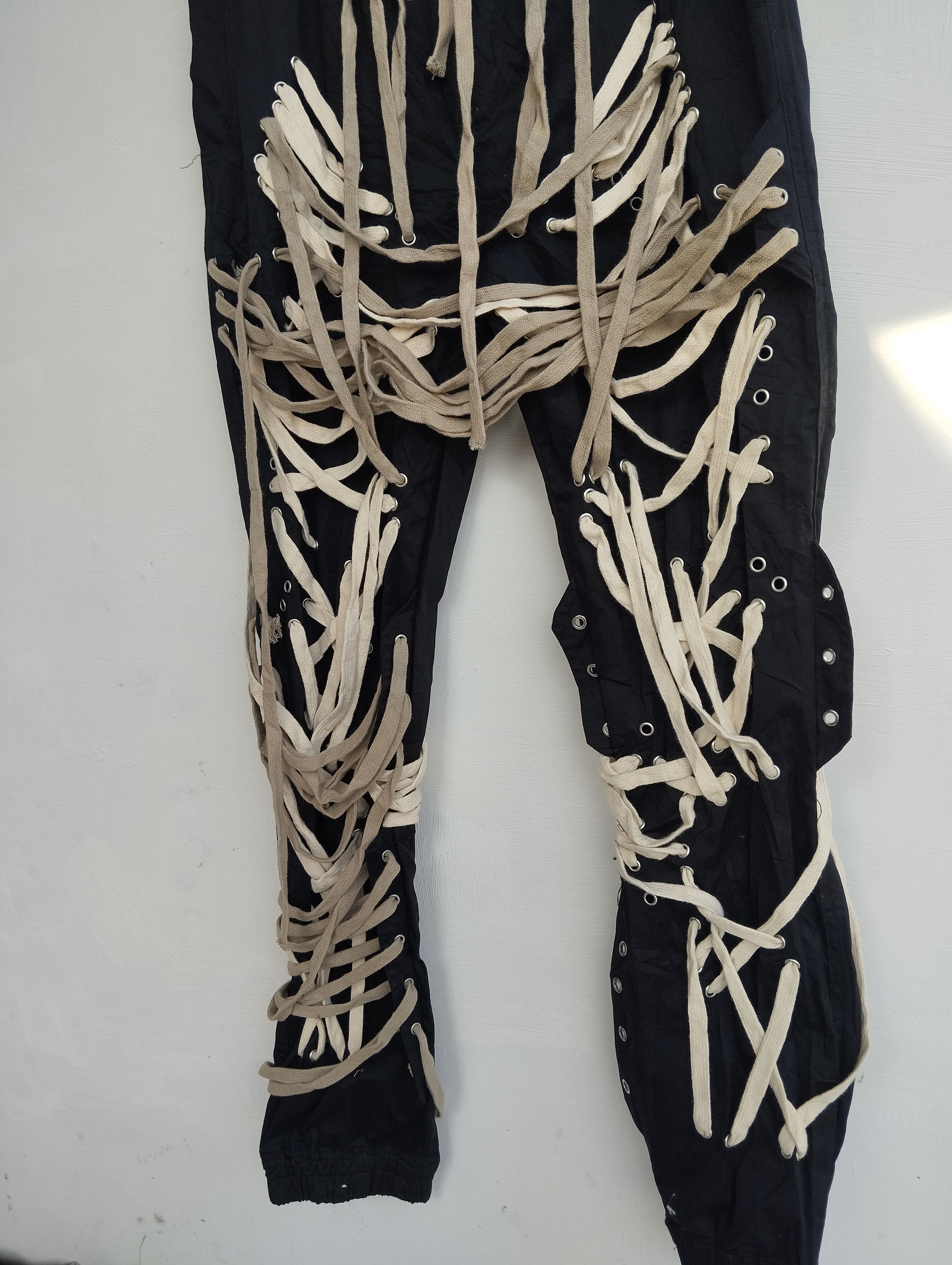 Other TwoTwin Style pants lace up look a like rick owens Size US 38 / EU 54 - 2 Thumbnail