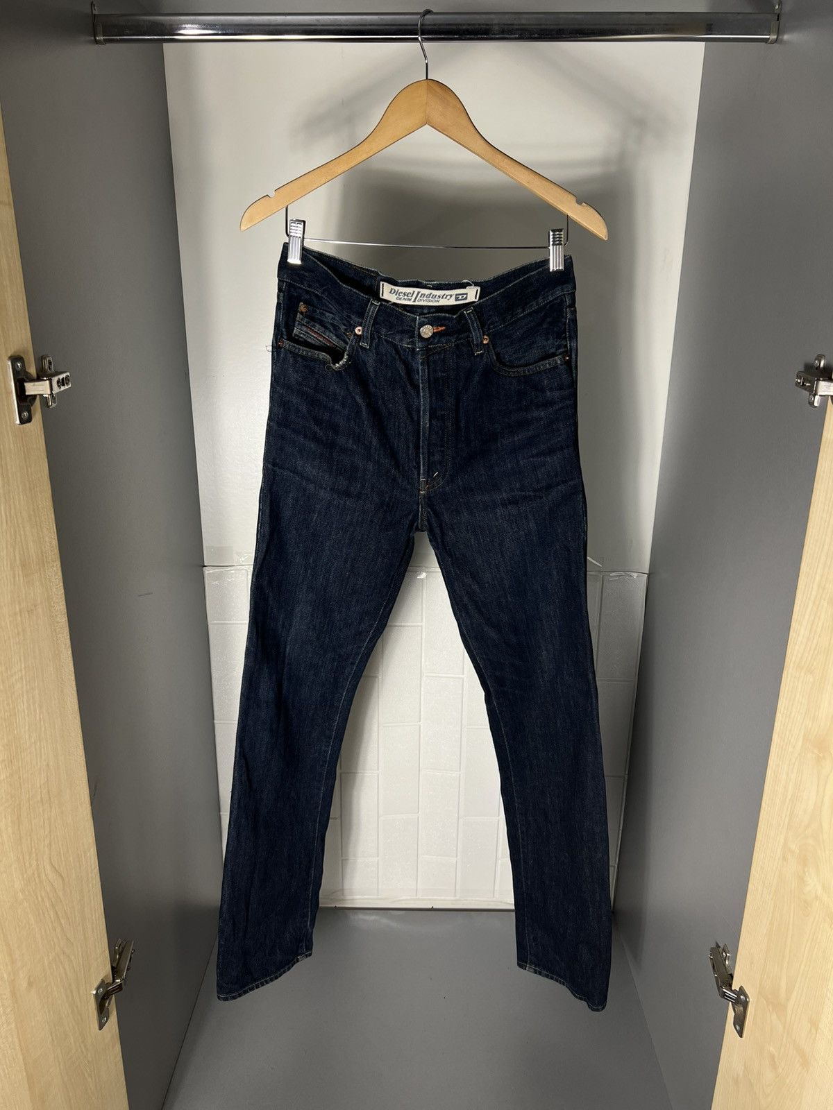 Diesel × Vintage VERY RARE DIESEL INDUSTRY DENIM DIVISION JEANS DESIGNER 90s Size US 30 / EU 46 - 1 Thumbnail