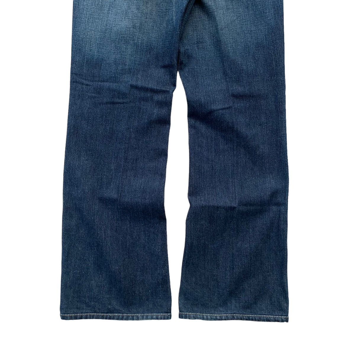 True Religion True Religion Billy Disstressed Blue Wash Flared Jeans Size US 29 - 4 Thumbnail